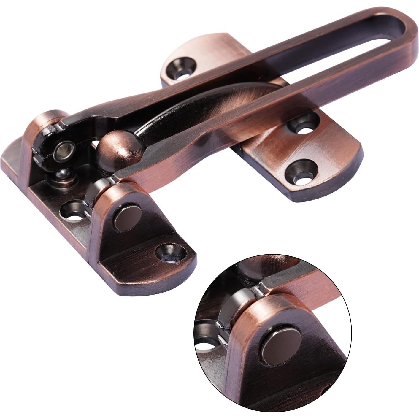 Cerradura de Seguridad para Puerta Topbuti DL-2 Bronce Clásico