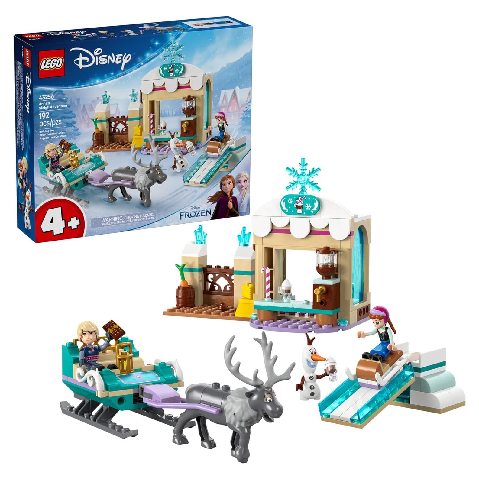 LEGO Disney Frozen Aventura en Trineo de Anna - 192 Piezas
