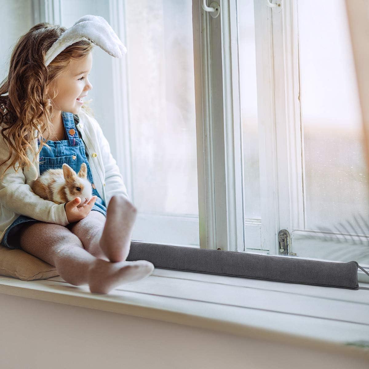 Detenedor de Corrientes de Aire Tuffen 81 cm Gris Pesado