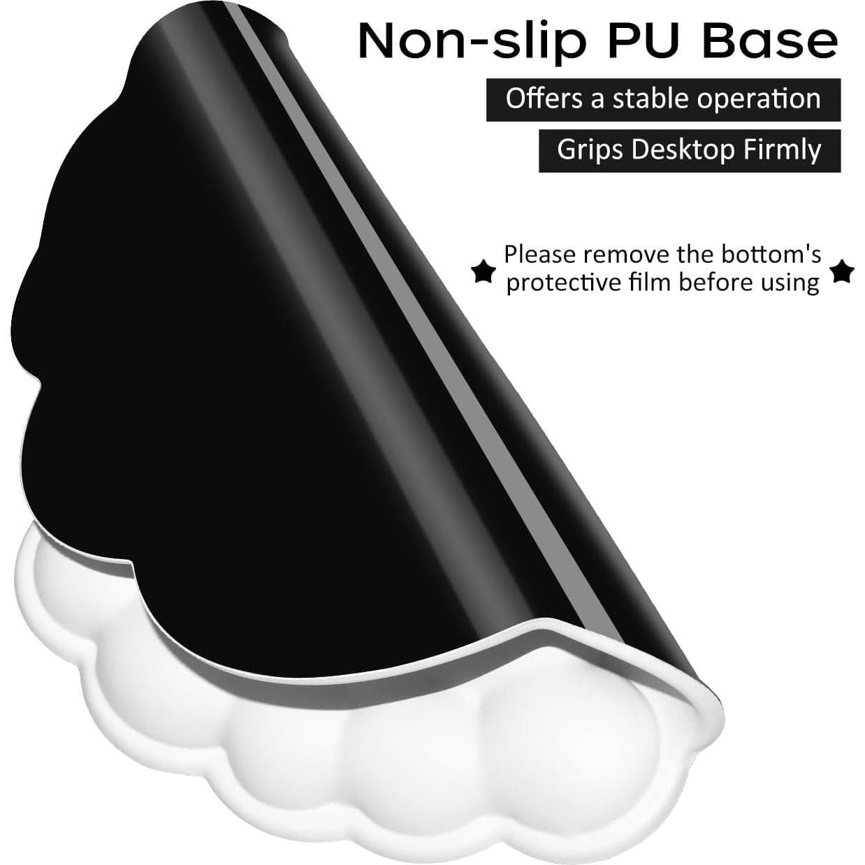 Almohadillas para Ratón JIKIOU Nube Ergonómica con Soporte