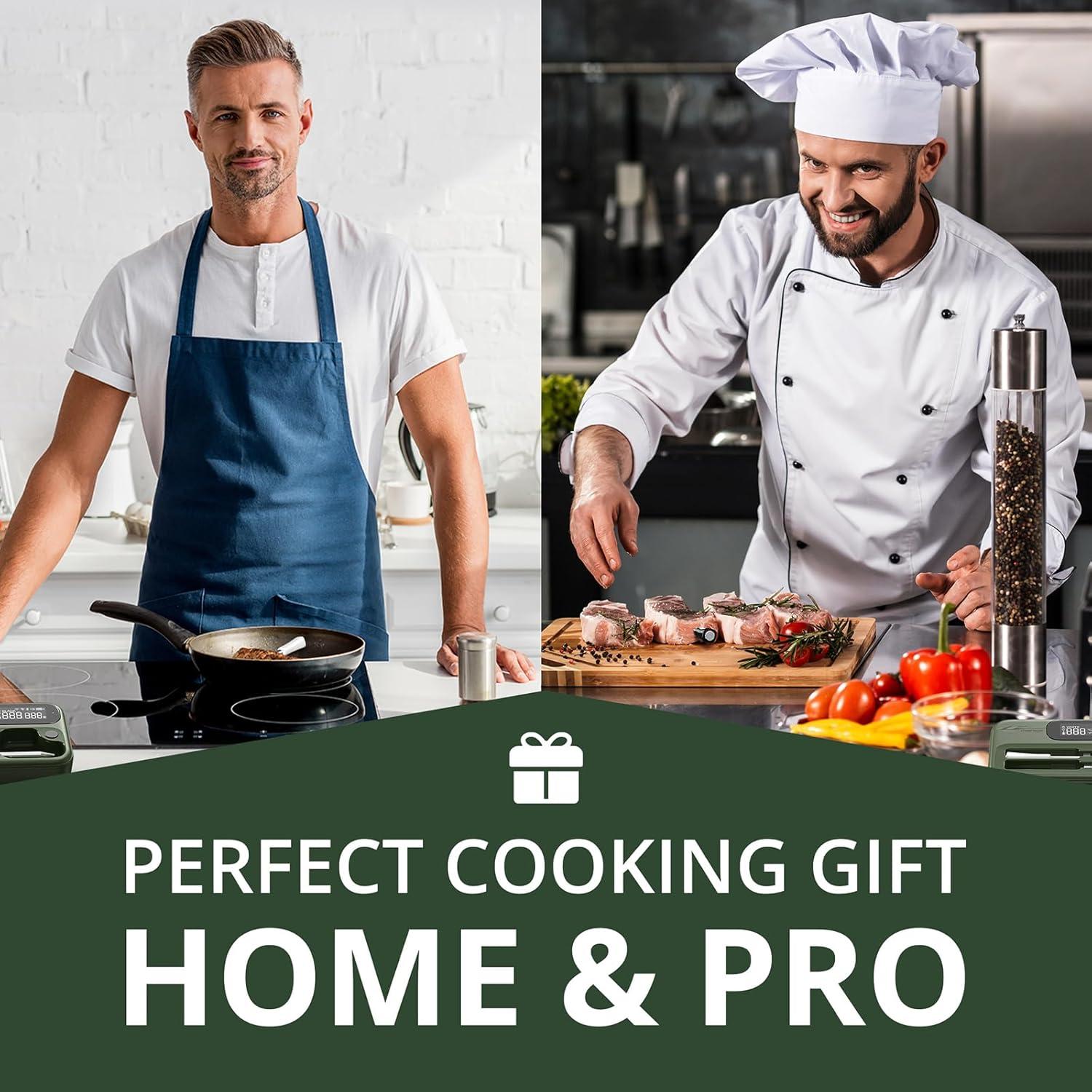 Termómetro de Carne Digital WiFi Bluetooth CharMeter 2 Sondas