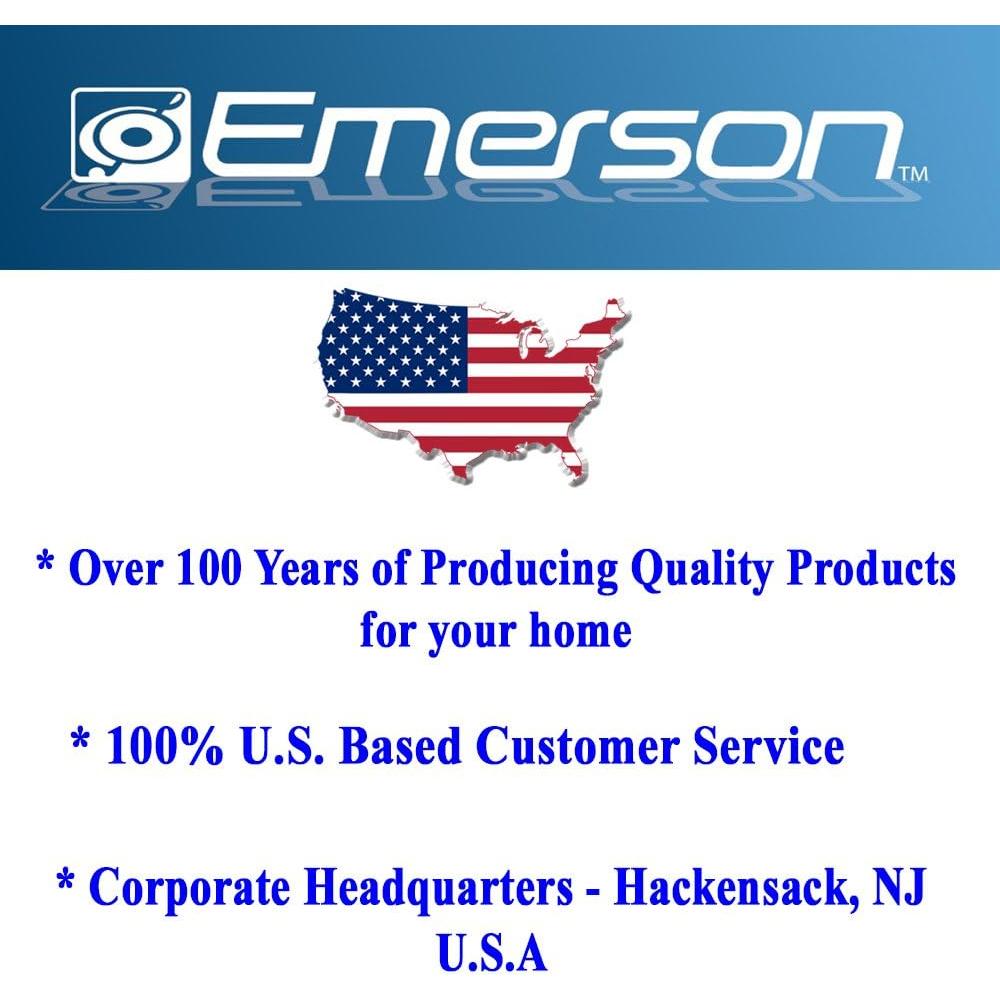 Reloj Despertador Inteligente Emerson ER100301 con Bluetooth y USB