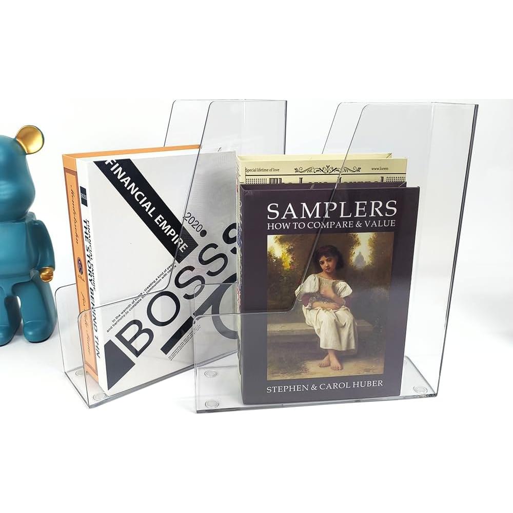 Soporte Vertical Organizador de Documentos RHONZHAO 4 Piezas