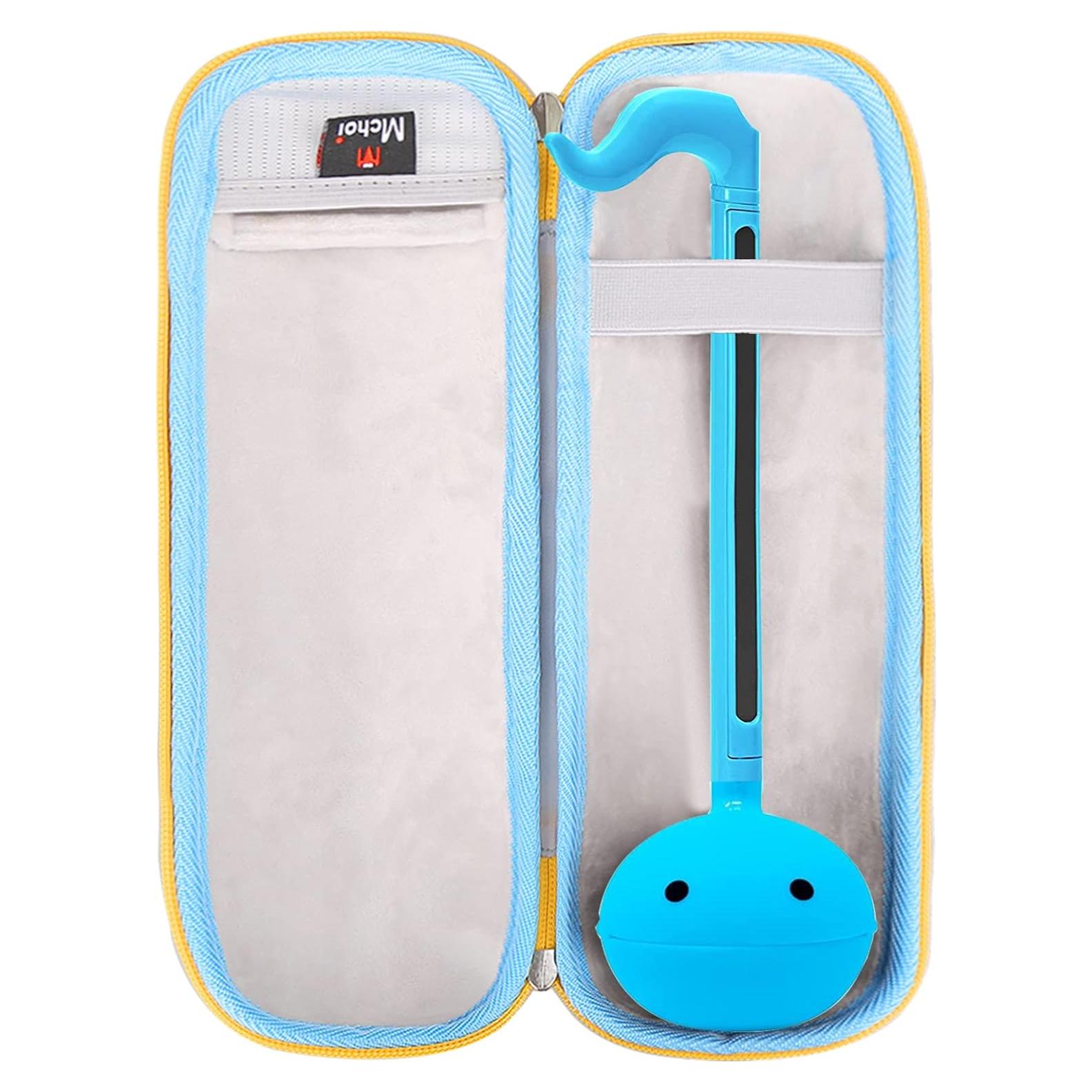 Funda Dura Mchoi para Otamatone Japonés Azul EVA