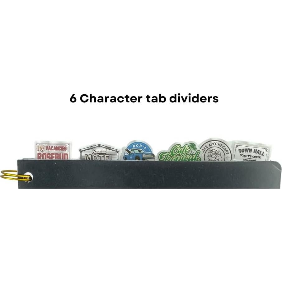 Cuaderno Espiral Schitt's Creek Rose Apothecary 144 Páginas