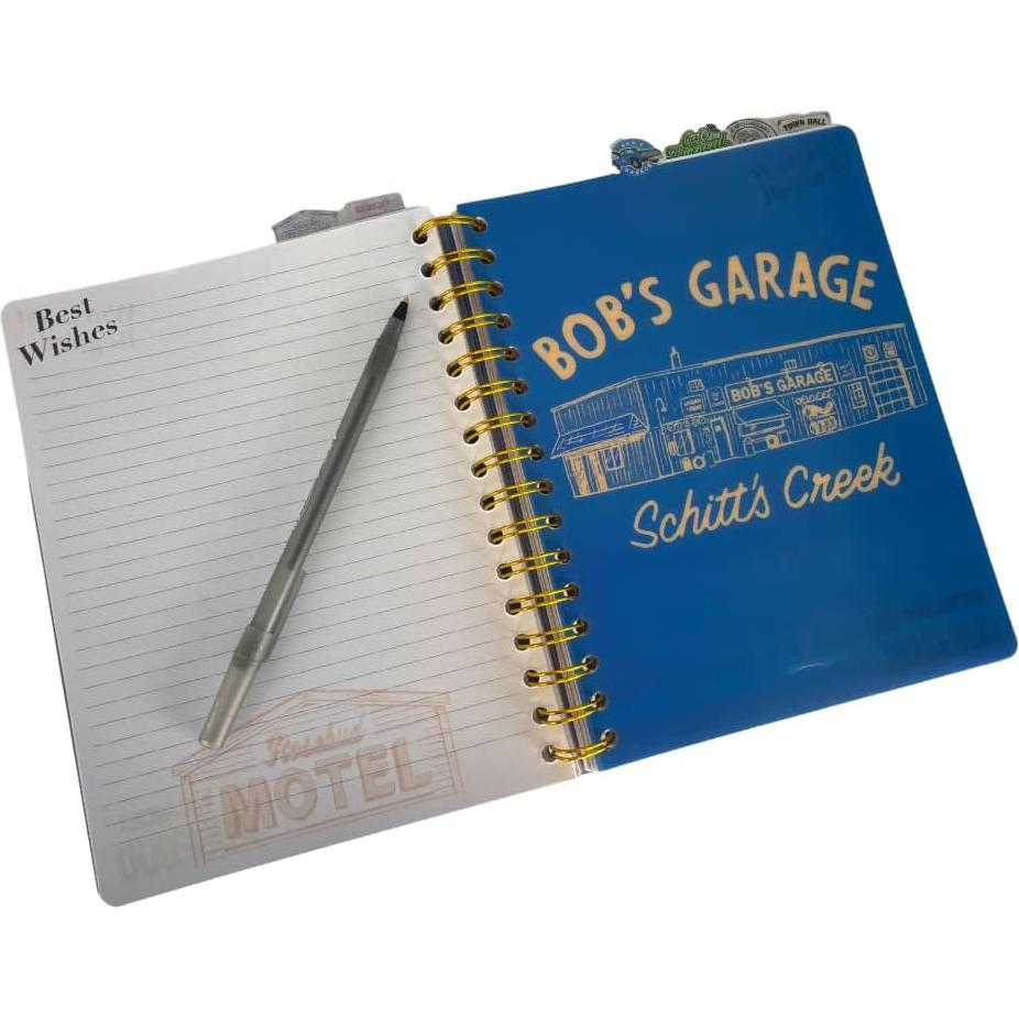 Cuaderno Espiral Schitt's Creek Rose Apothecary 144 Páginas