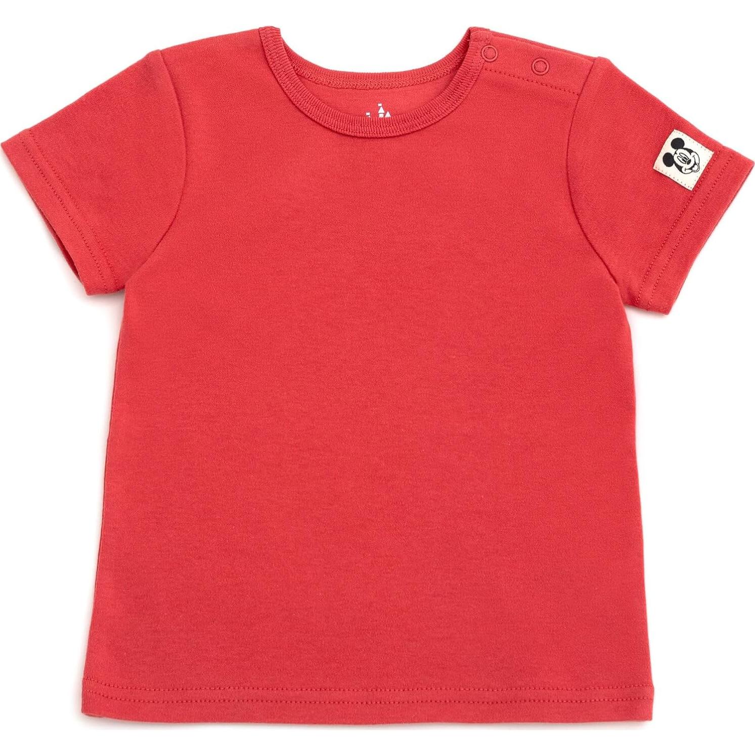 Conjunto 3 Piezas Bebé Disney Mickey Mouse - Overoles Cortos