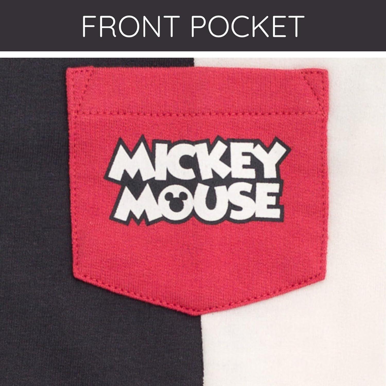 Conjunto 3 Piezas Bebé Disney Mickey Mouse - Overoles Cortos