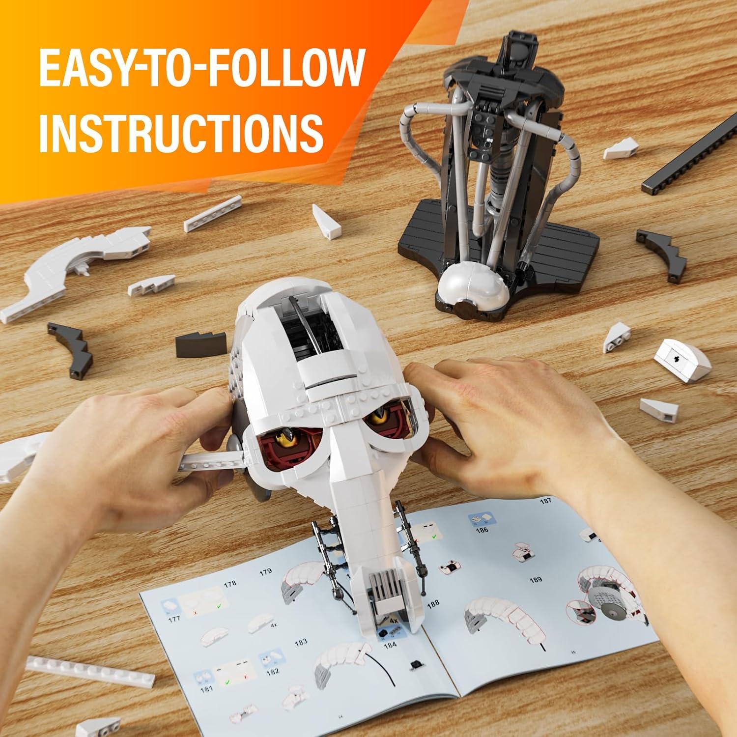 Casco de General Grievous EvoFTIOR 710 Piezas Construcción