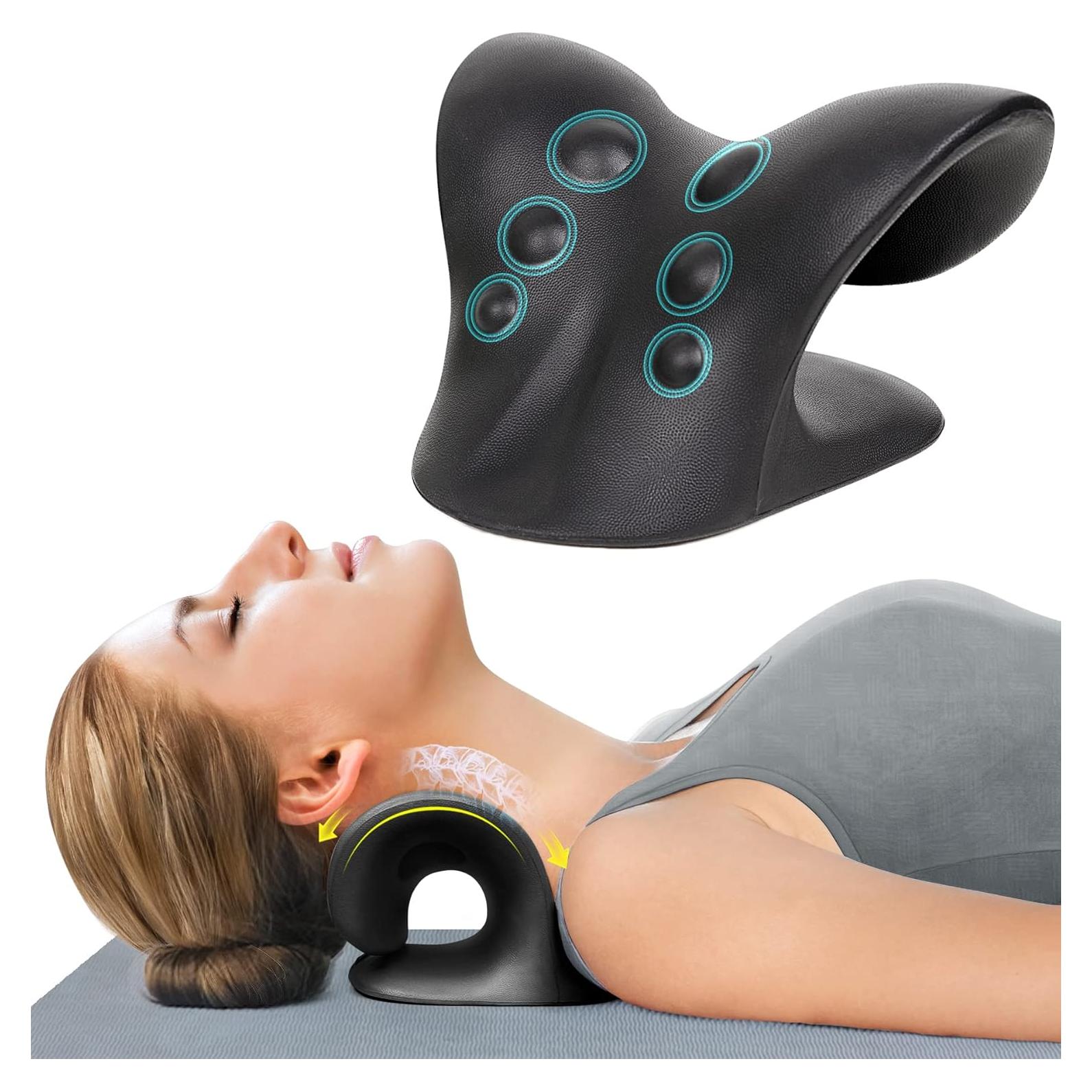 Estirador de Cuello ComfortLife para Alivio del Dolor - Negro