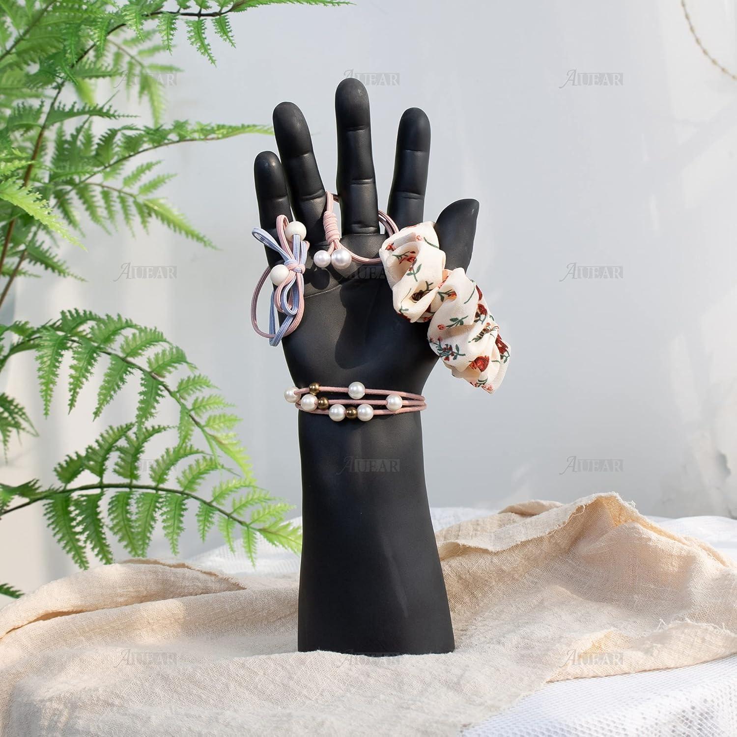 Soporte Organizador de Anillos AUEAR Maniquí Masculino Negro