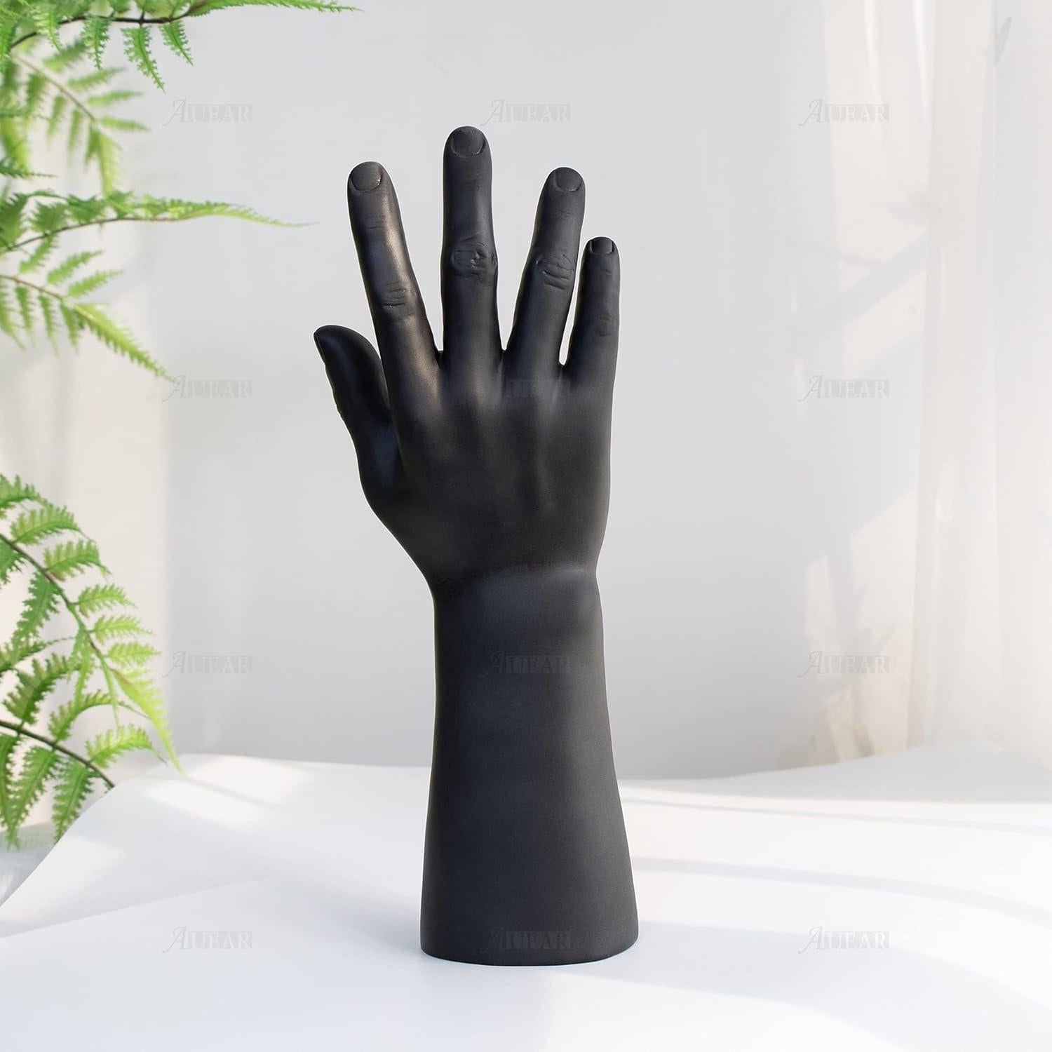 Soporte Organizador de Anillos AUEAR Maniquí Masculino Negro