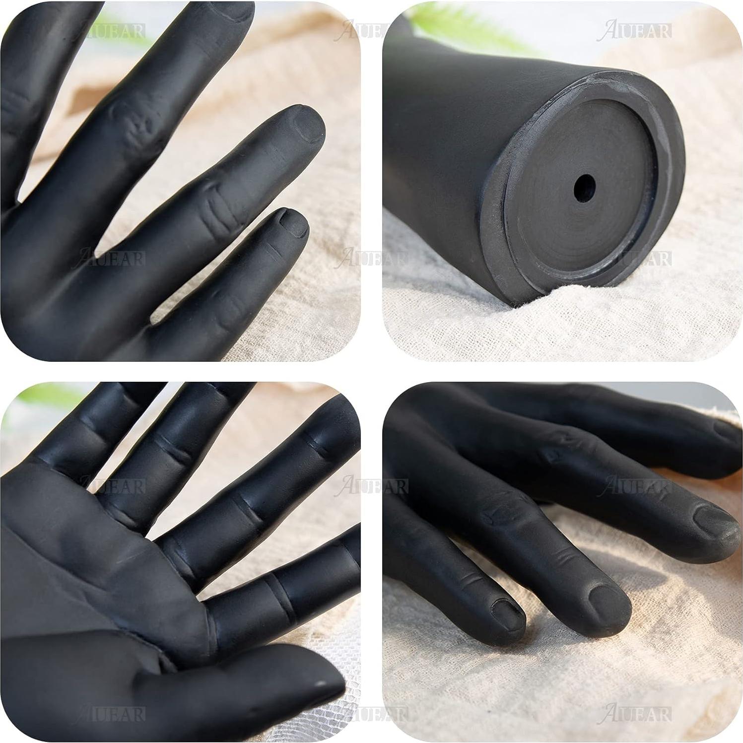 Soporte Organizador de Anillos AUEAR Maniquí Masculino Negro