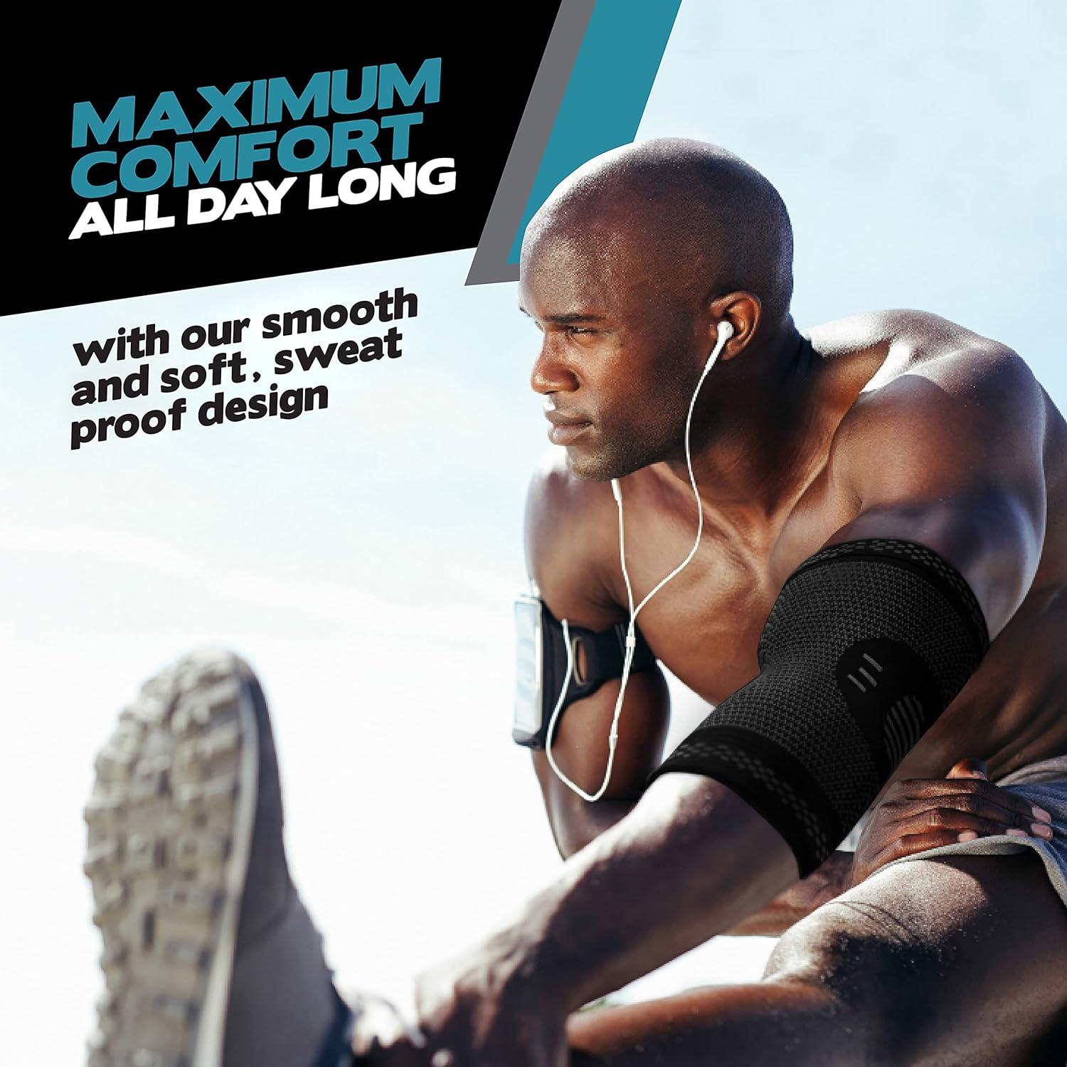 Soporte de Compresión para Codo Powerlix - Manga Tendinitis S