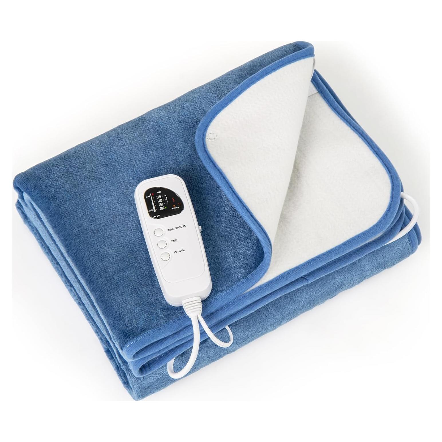 Almohadilla Térmica Eléctrica Giantex 180x76 cm 5 Niveles