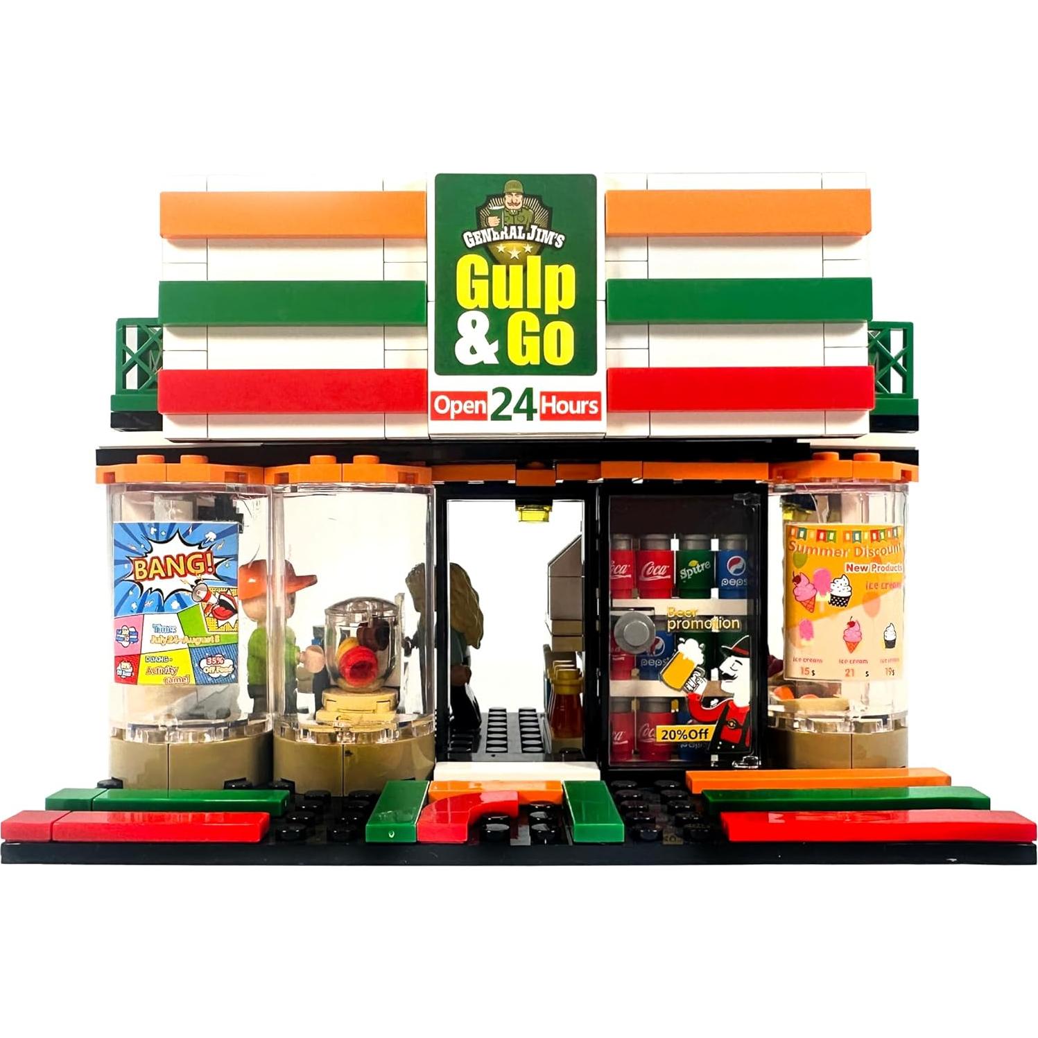 Conjunto de Bloques Gulp & Go General Jim - 320 Piezas