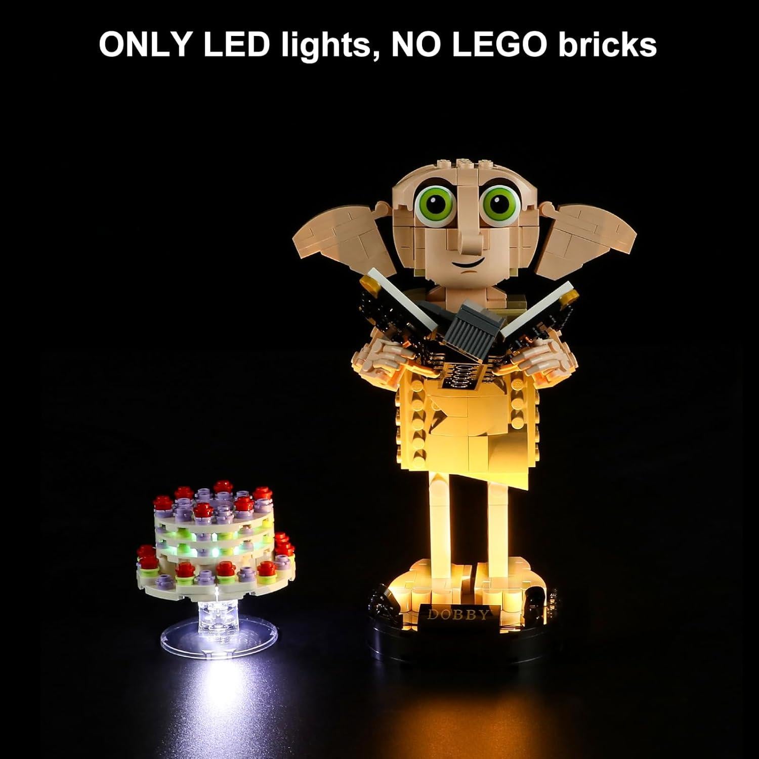 Kit Iluminación LED Vaodest para Lego 76421 Dobby Elfo