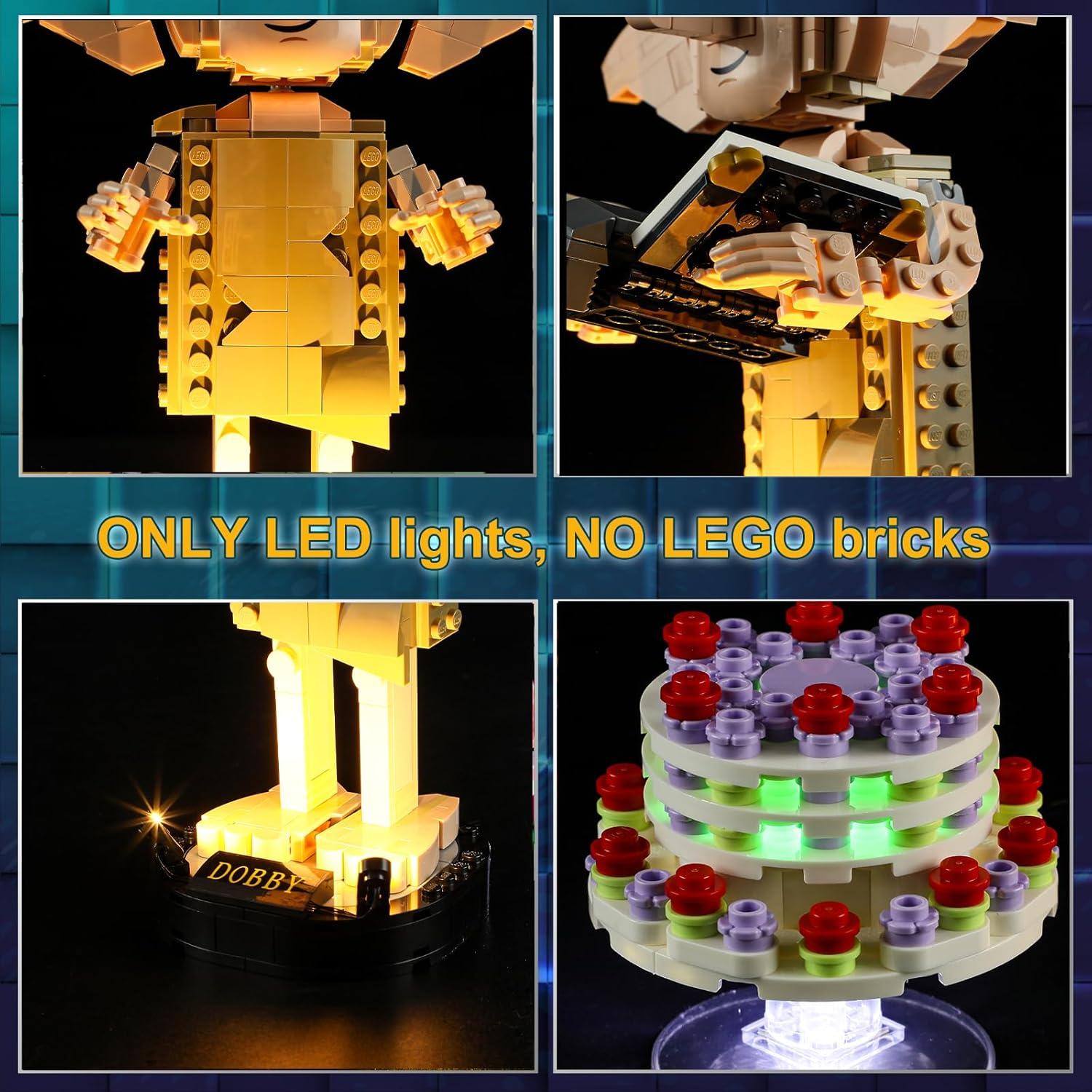 Kit Iluminación LED Vaodest para Lego 76421 Dobby Elfo