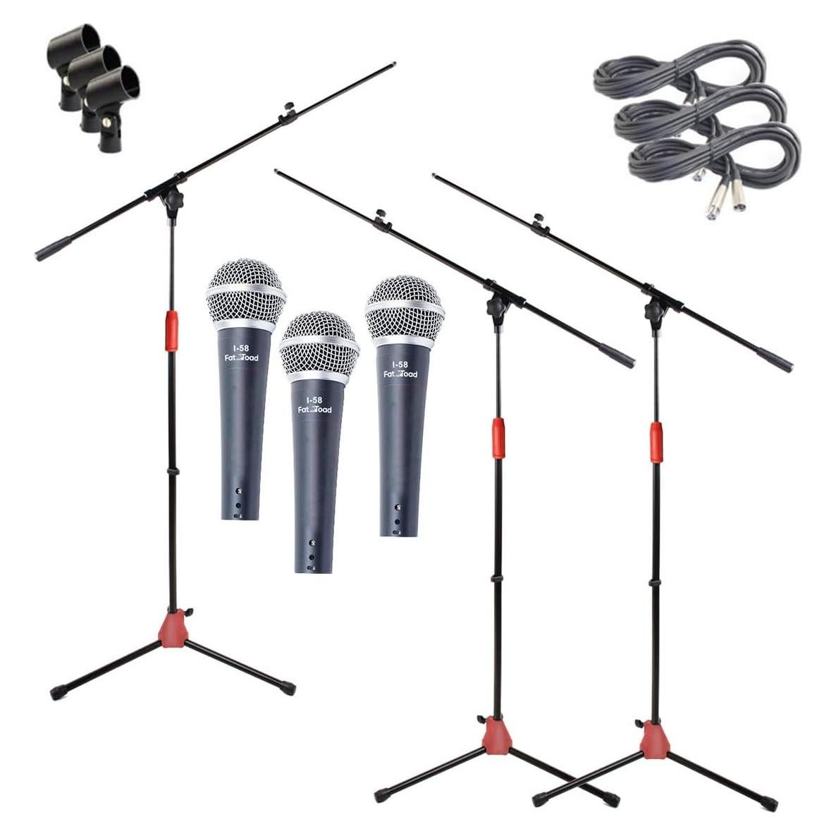 Soporte de Micrófono Telescópico Griffin + Micrófono Cardioide