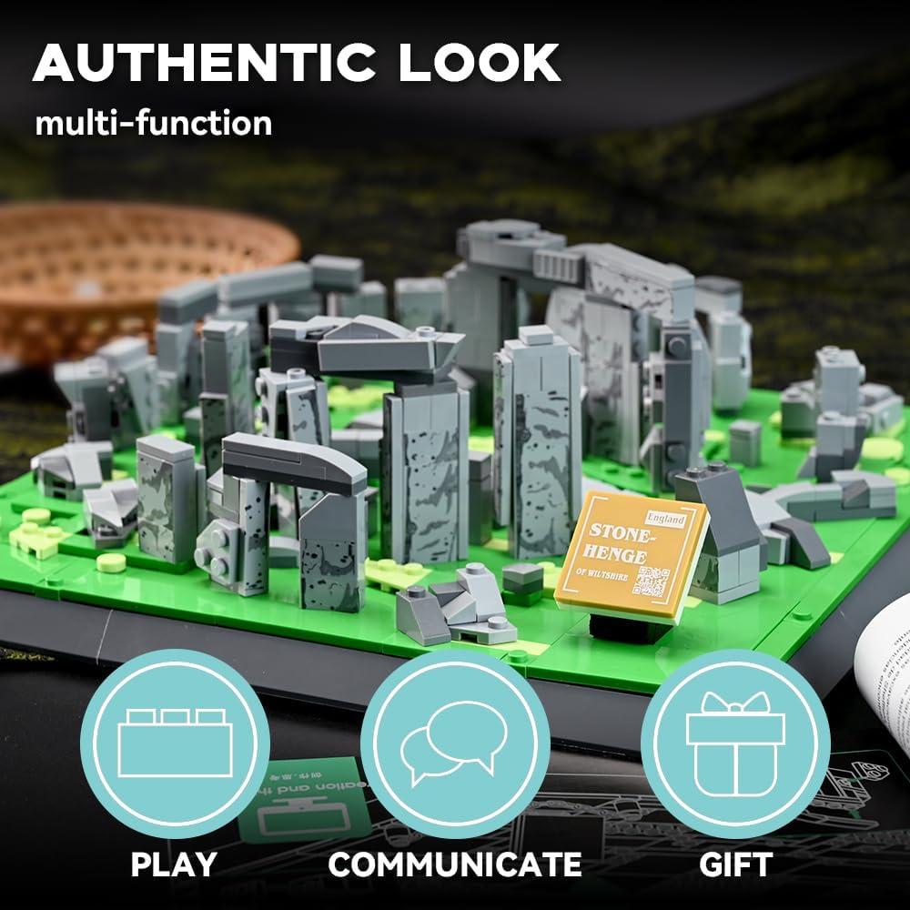 Set de Modelo Stonehenge Artorbricks 753 Piezas