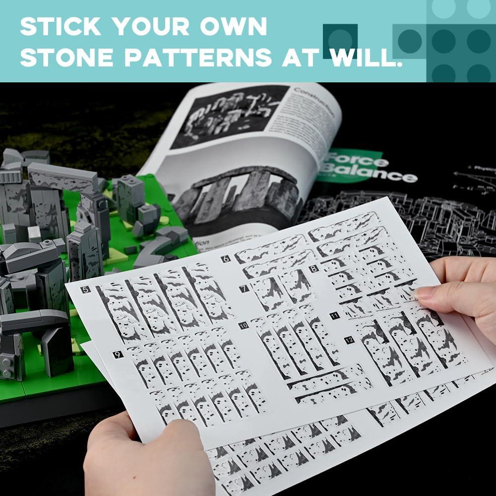 Set de Modelo Stonehenge Artorbricks 753 Piezas