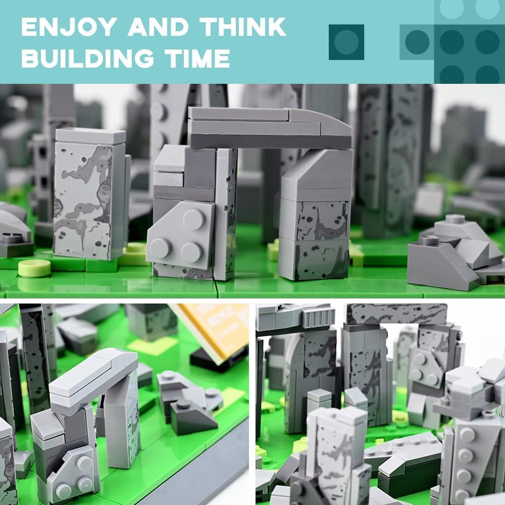Set de Modelo Stonehenge Artorbricks 753 Piezas