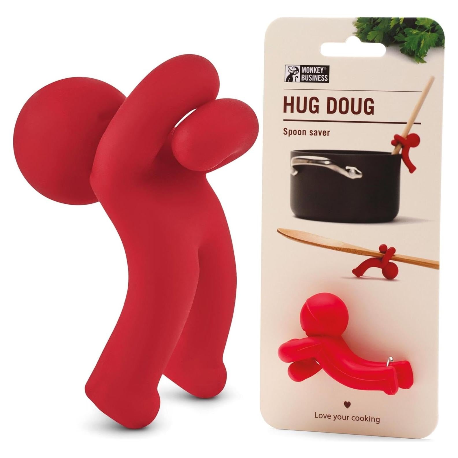 Soporte para Cucharas de Silicona Monkey Business Hug Doug