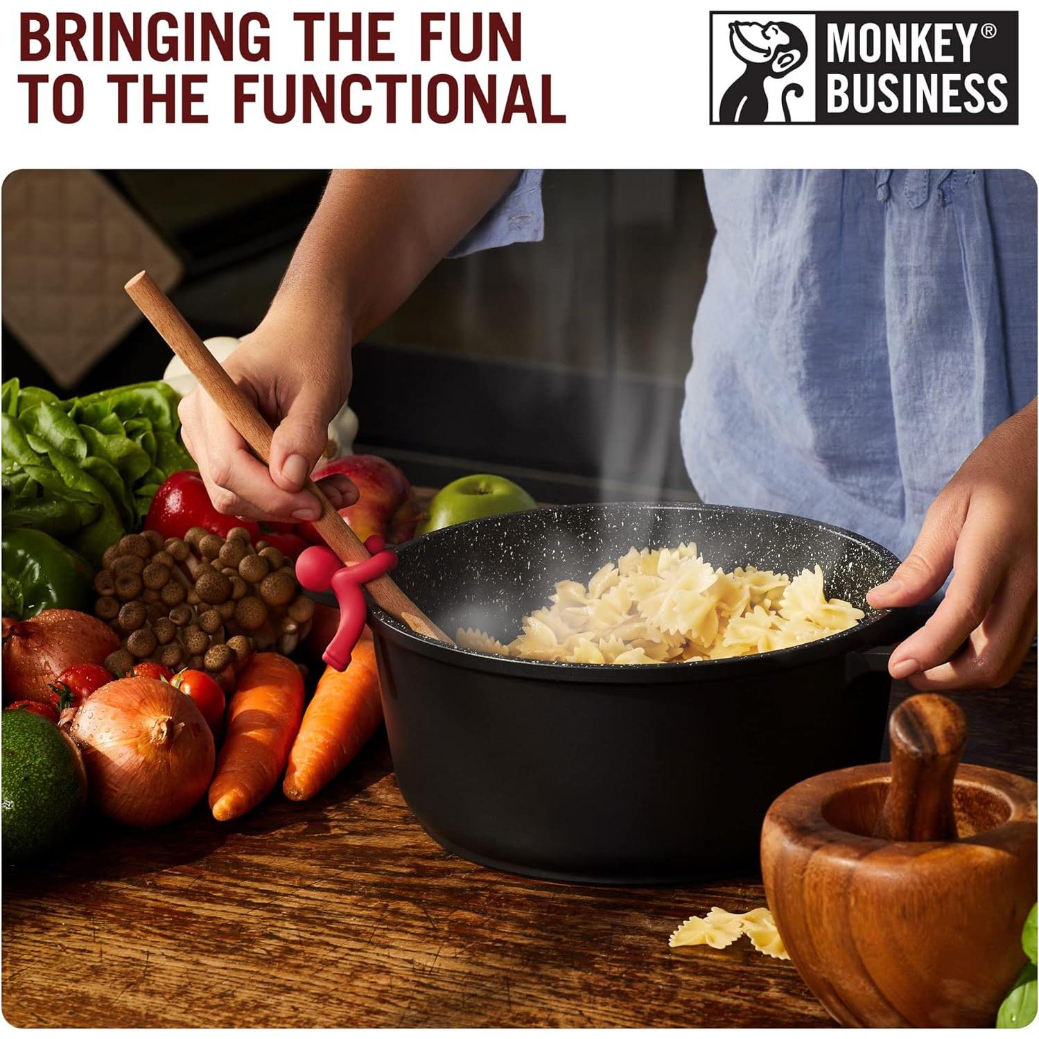 Soporte para Cucharas de Silicona Monkey Business Hug Doug