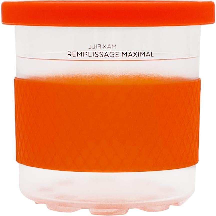 Contenedores Ice Creami Ninja 16oz - Paquete de 4 con Funda