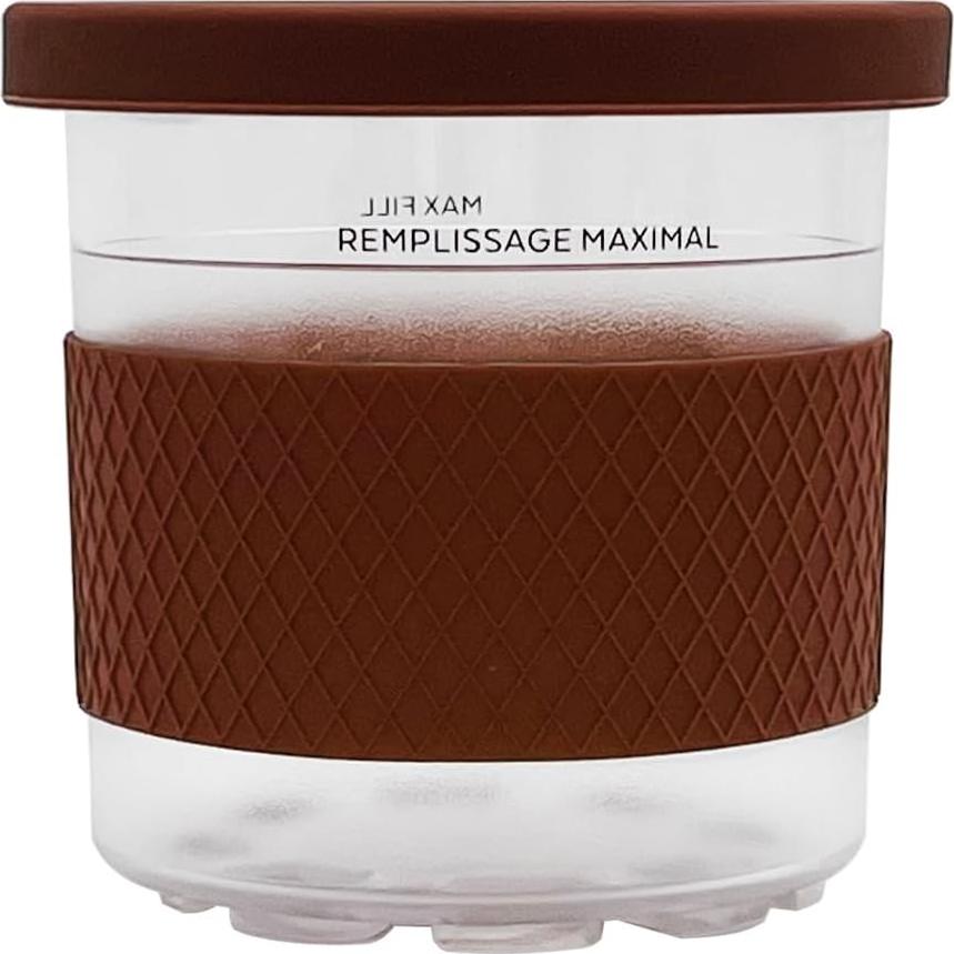 Contenedores Ice Creami Ninja 16oz - Paquete de 4 con Funda