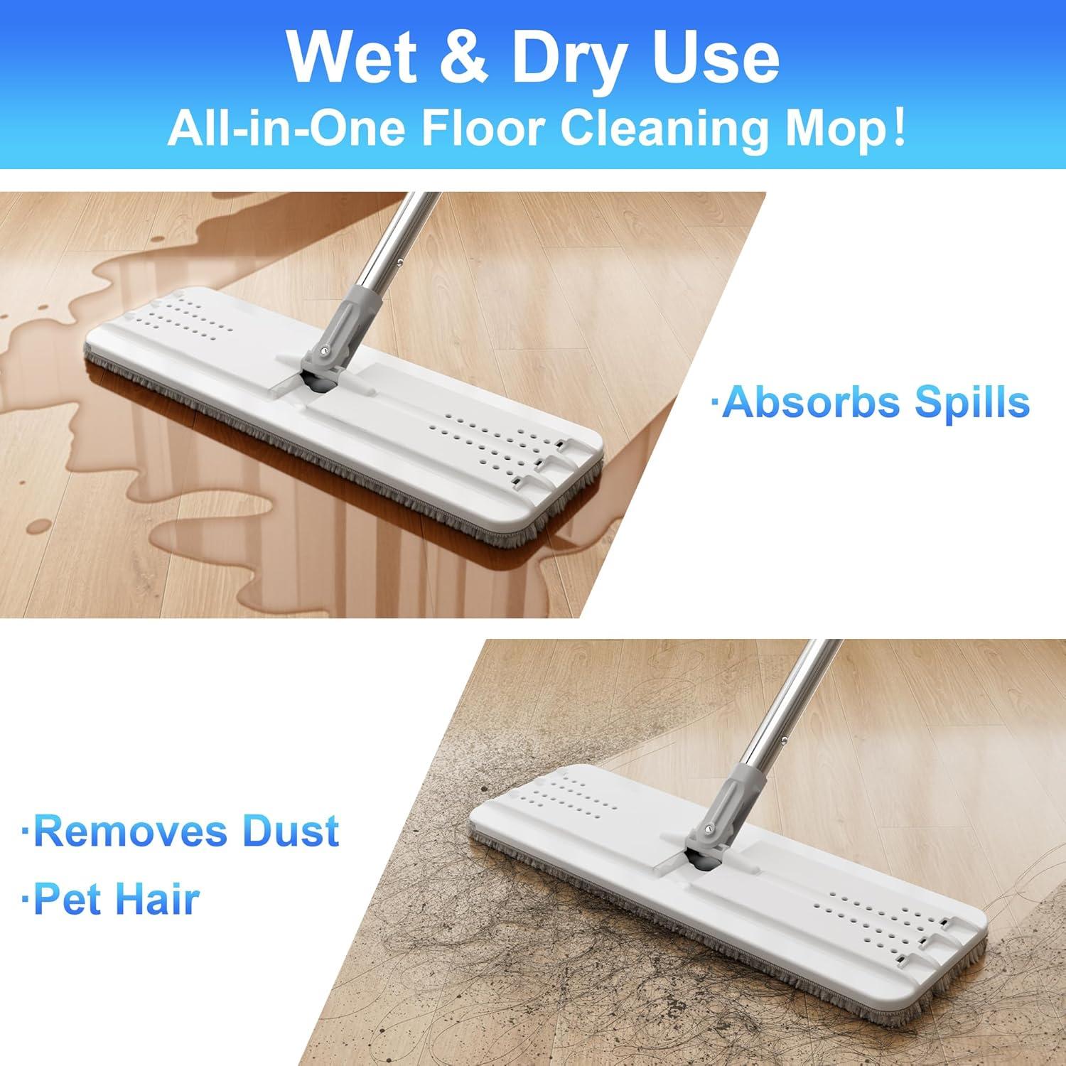 Juego de Limpieza JOYMOOP: Mopa, Cubo y Cepillo Inodoro