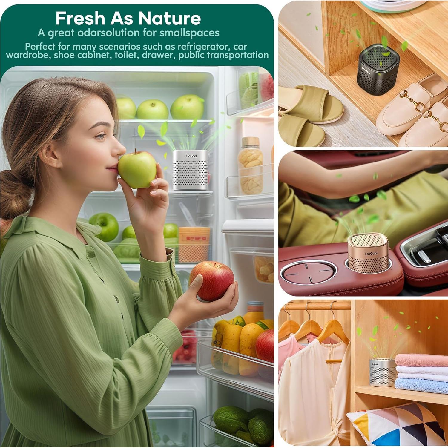 Desodorante de Refrigerador DaCool D11 Plata 10 Años Eficaz