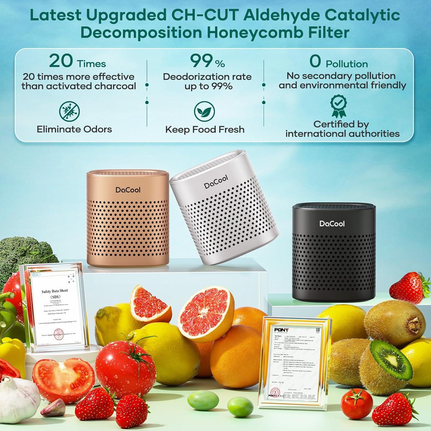 Desodorante de Refrigerador DaCool D11 Plata 10 Años Eficaz