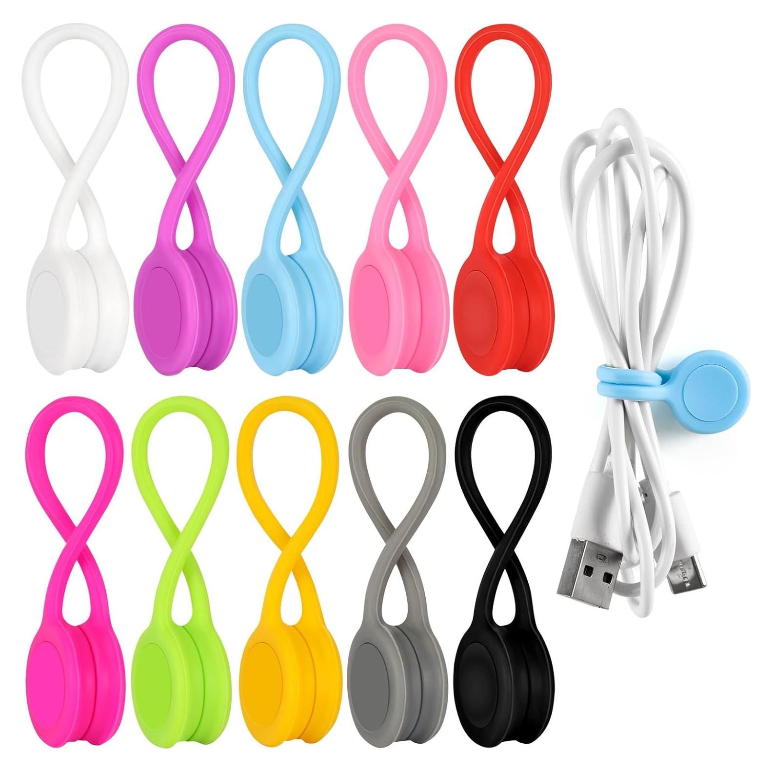 Correas Magnéticas Reutilizables KINYFY 10 Piezas 10.9 cm