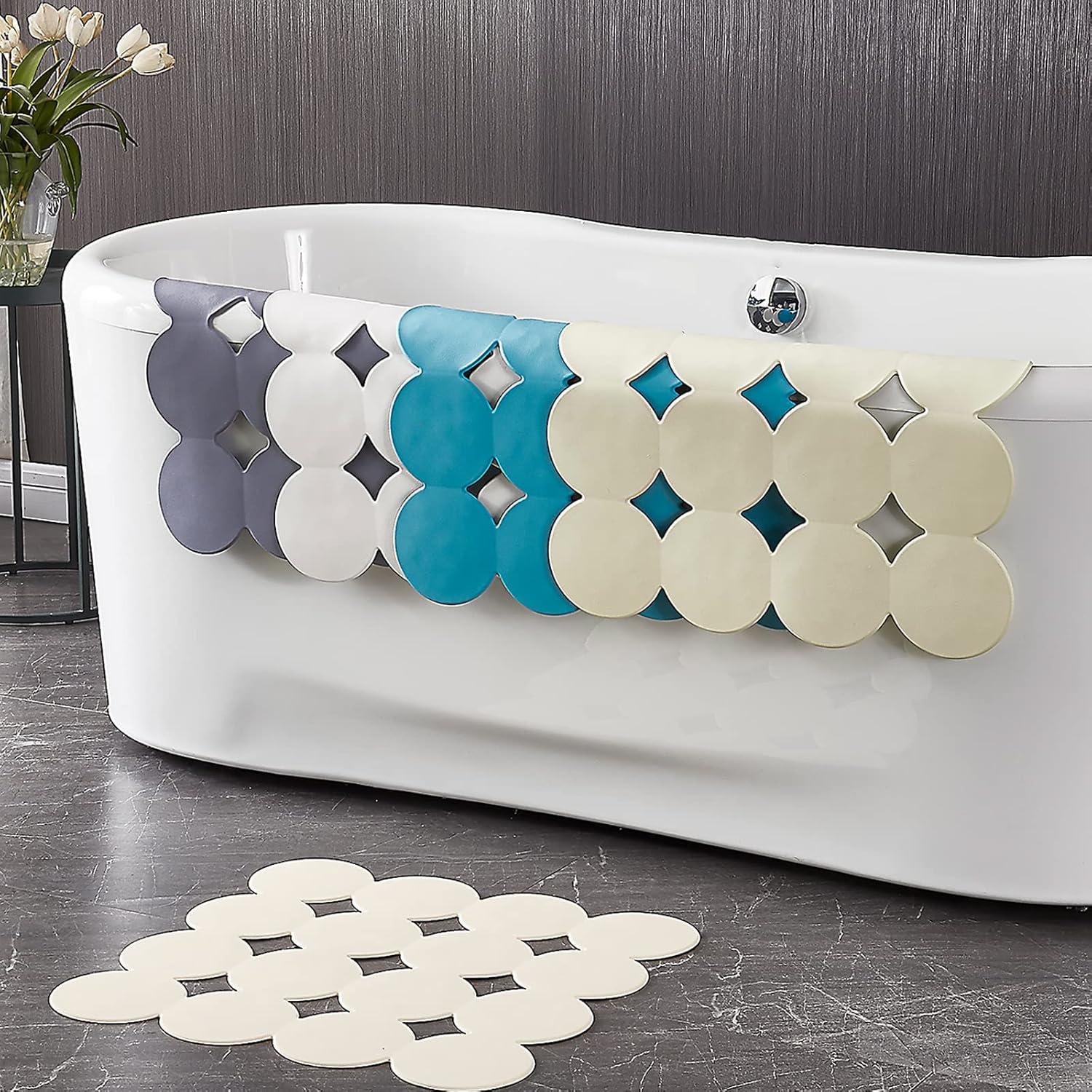 Alfombrilla de Ducha Antideslizante Webos Beige 53x53 cm