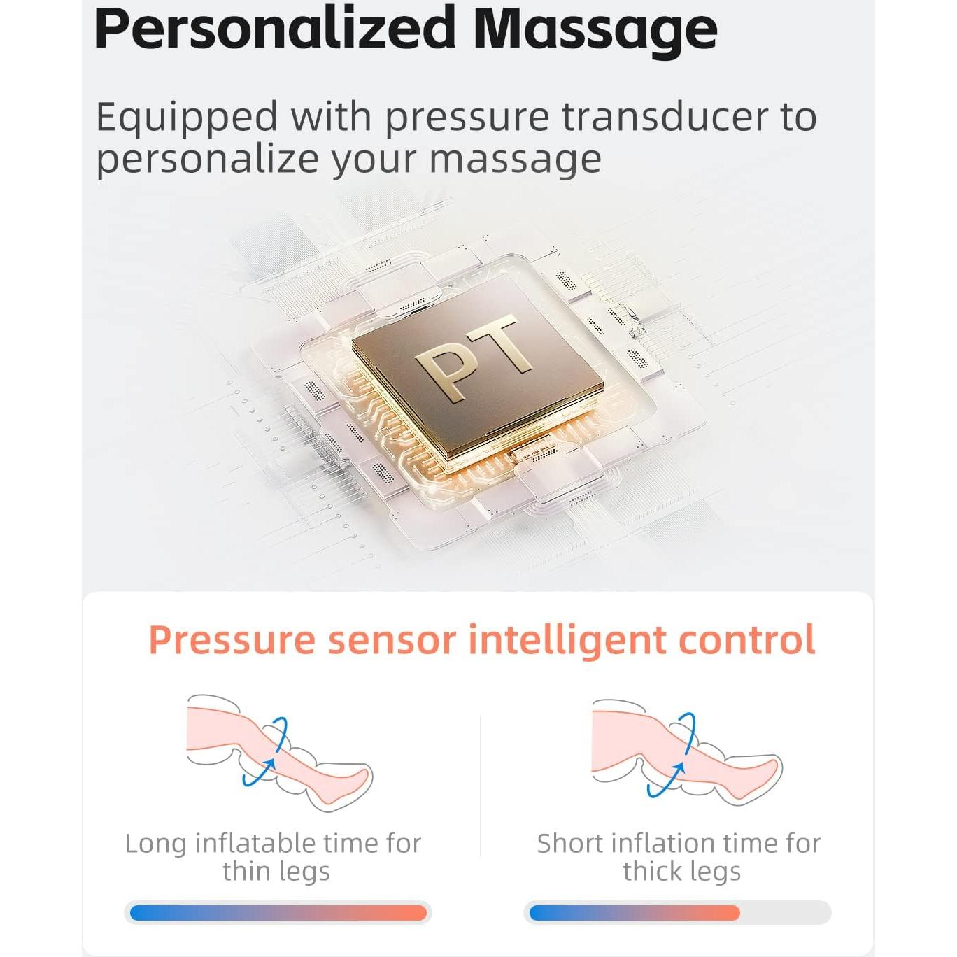 Masajeador de Compresión para Piernas Shine Well 3 Modos