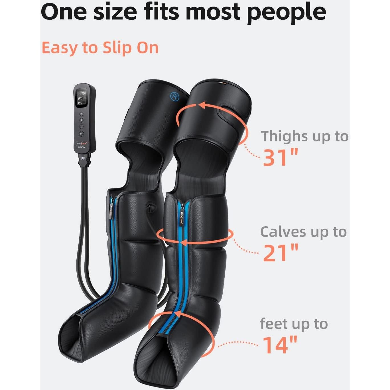 Masajeador de Compresión para Piernas Shine Well 3 Modos