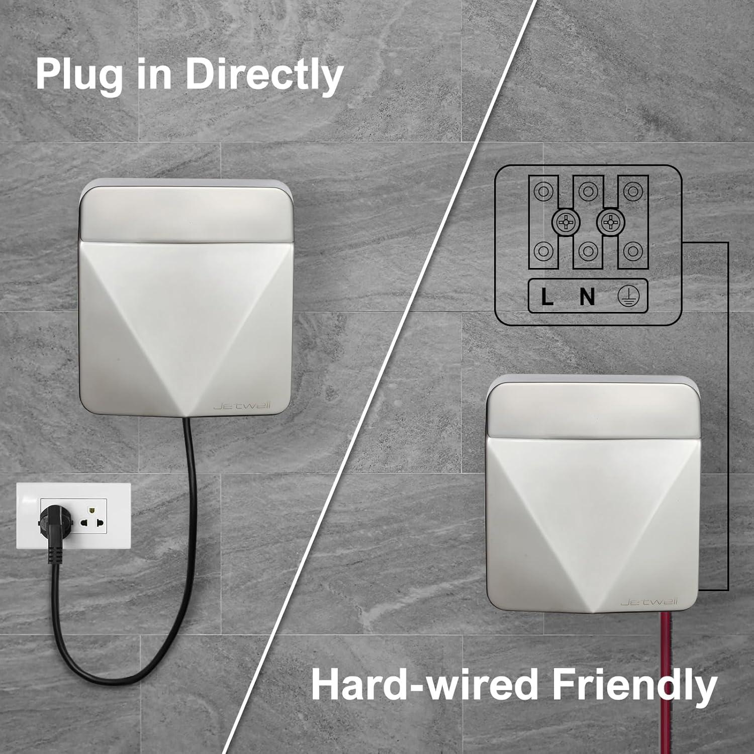 Secador de Manos JETWELL JW3001 Acero Inoxidable Automático