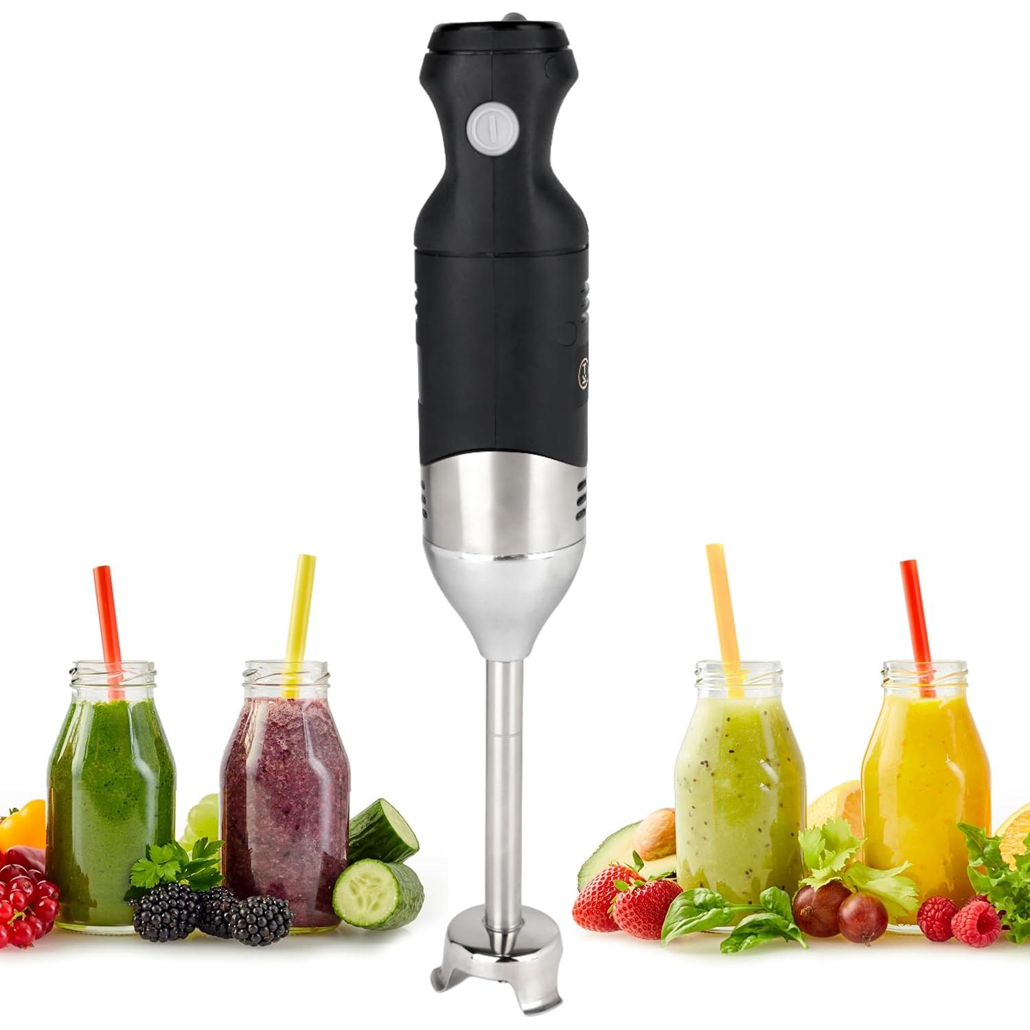 Batidora de Inmersión TK Tartle Kitchen 220W con Velocidad Ajustable