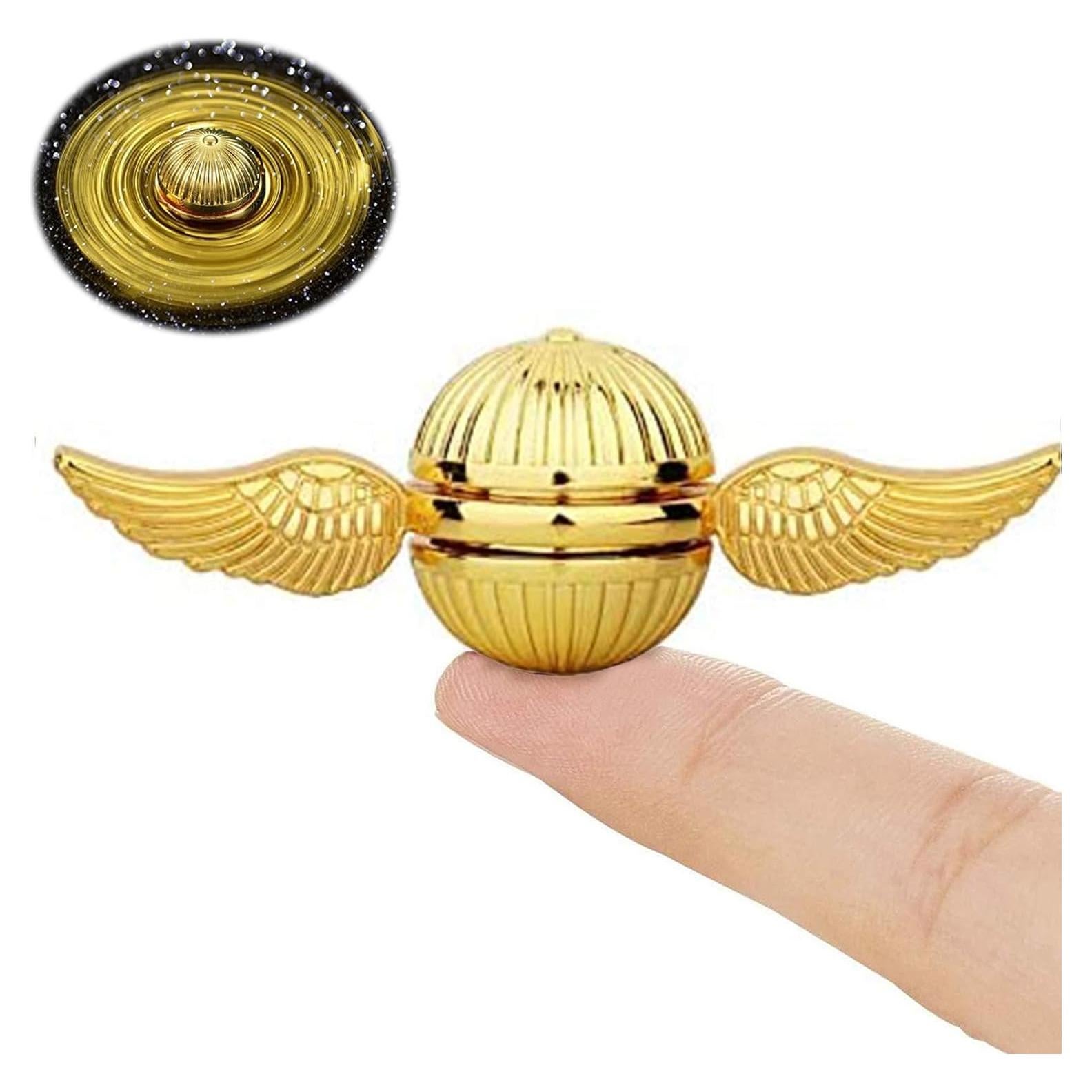 Spinner Antiestrés Dorado Umnodobn 15x12cm Juguete de Mano