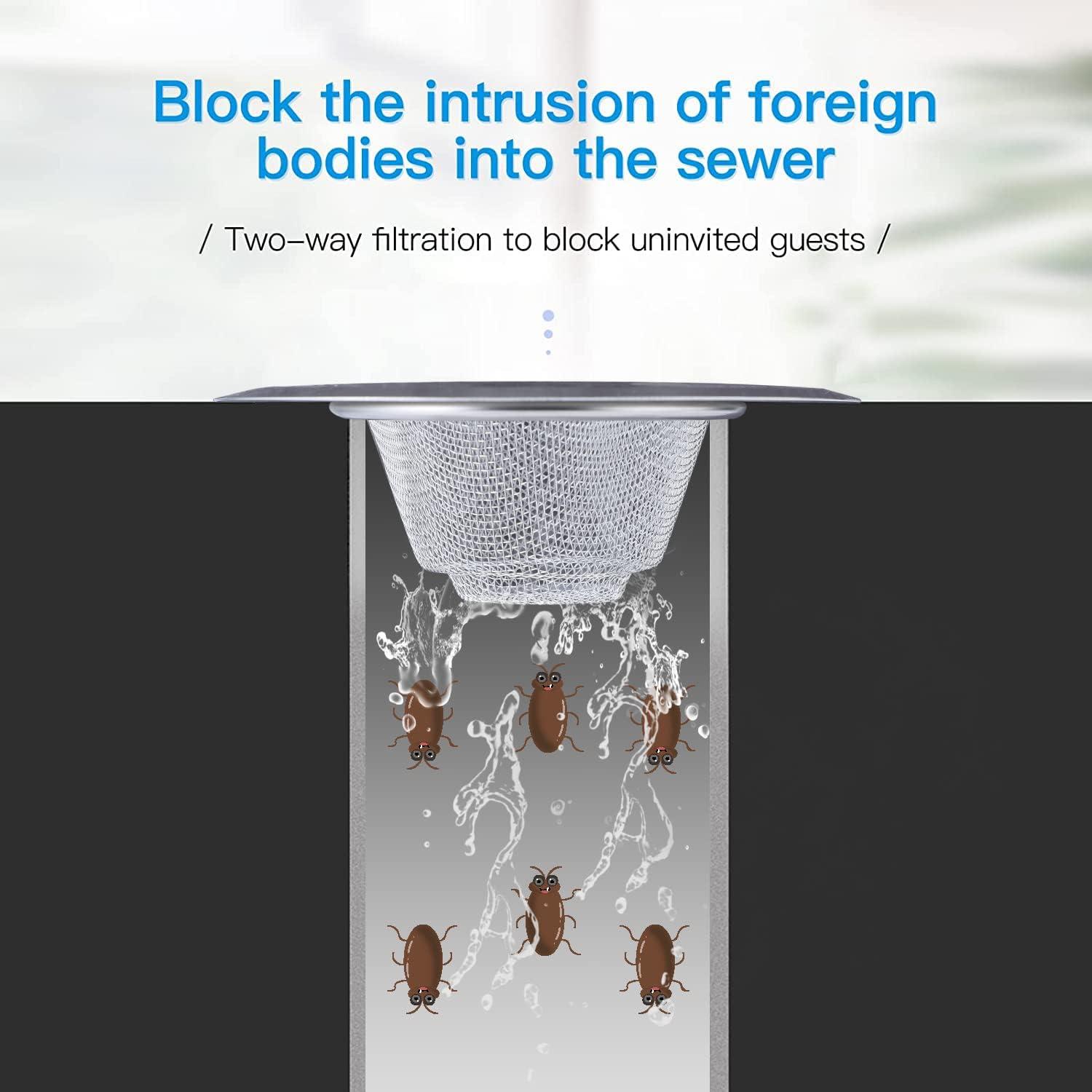 Juego de 2 Coladores de Acero Inoxidable 11.4 cm MSY BIGSUNNY