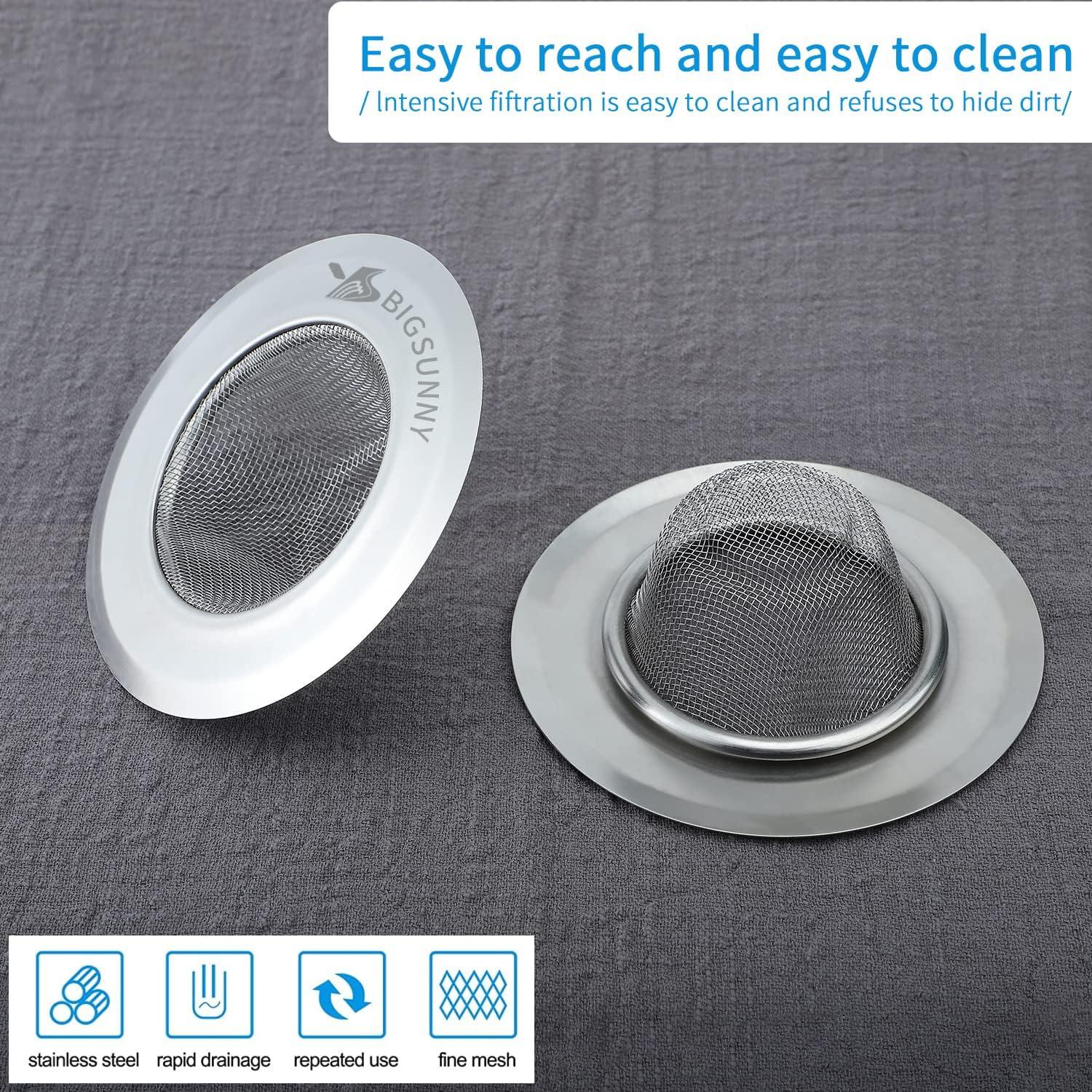 Juego de 2 Coladores de Acero Inoxidable 11.4 cm MSY BIGSUNNY