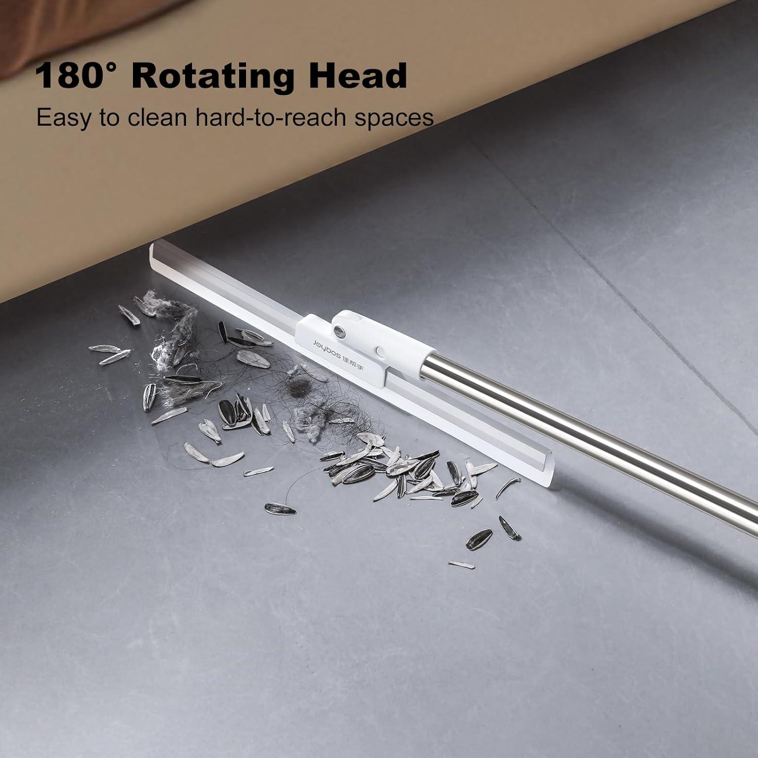 Escoba Limpiadora JOYBOS 30 cm de Silicona con Mango Largo 127 cm