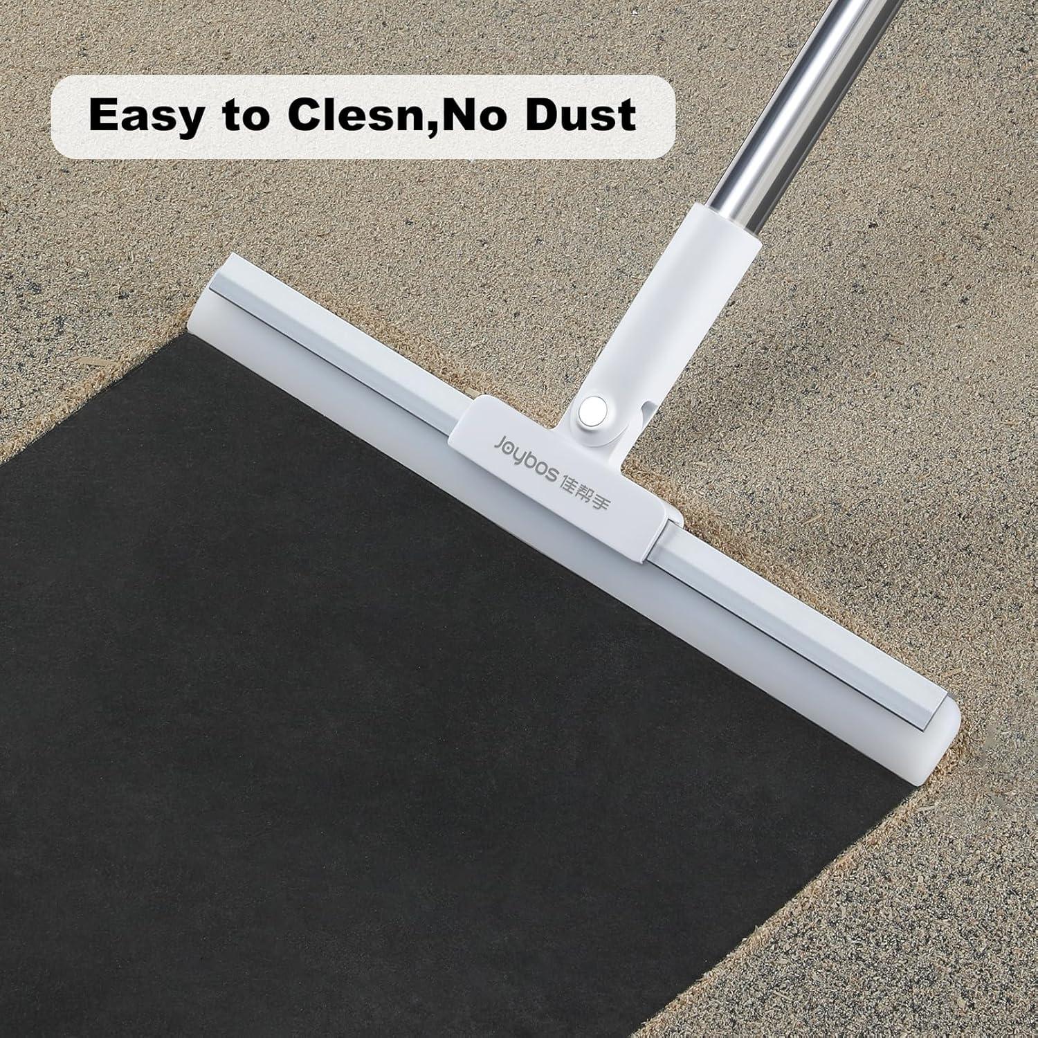 Escoba Limpiadora JOYBOS 30 cm de Silicona con Mango Largo 127 cm