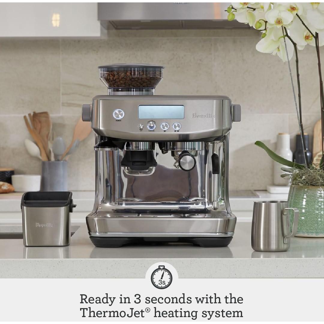 Máquina de Espresso Breville Barista Pro BES878BTR, 1.98L