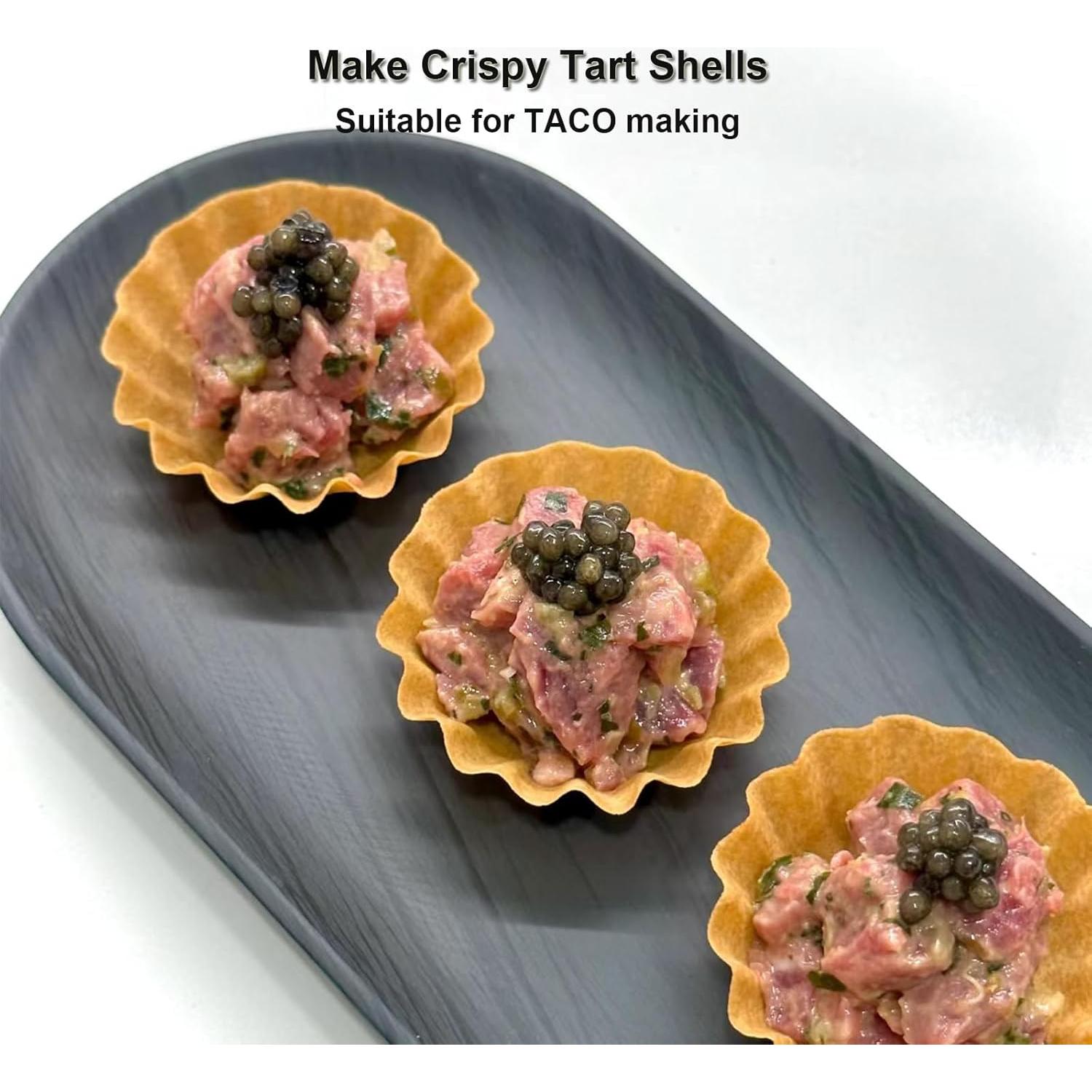 Sartenes Mini Quiche Yamteck 8cm Paquete de 12 Antiadherente