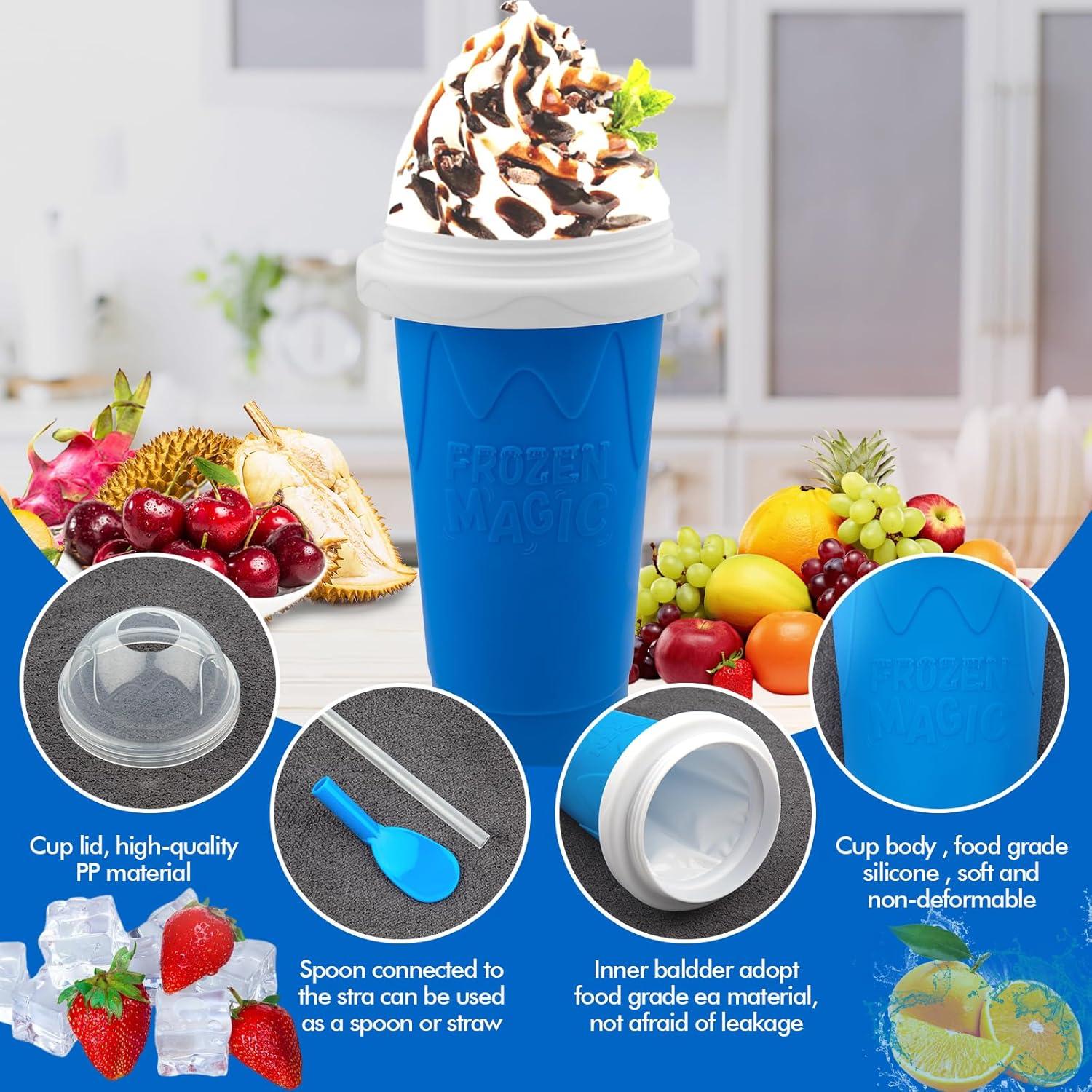 Taza Hacedora de Slushy Firjuty MakerCup Azul 0.5kg