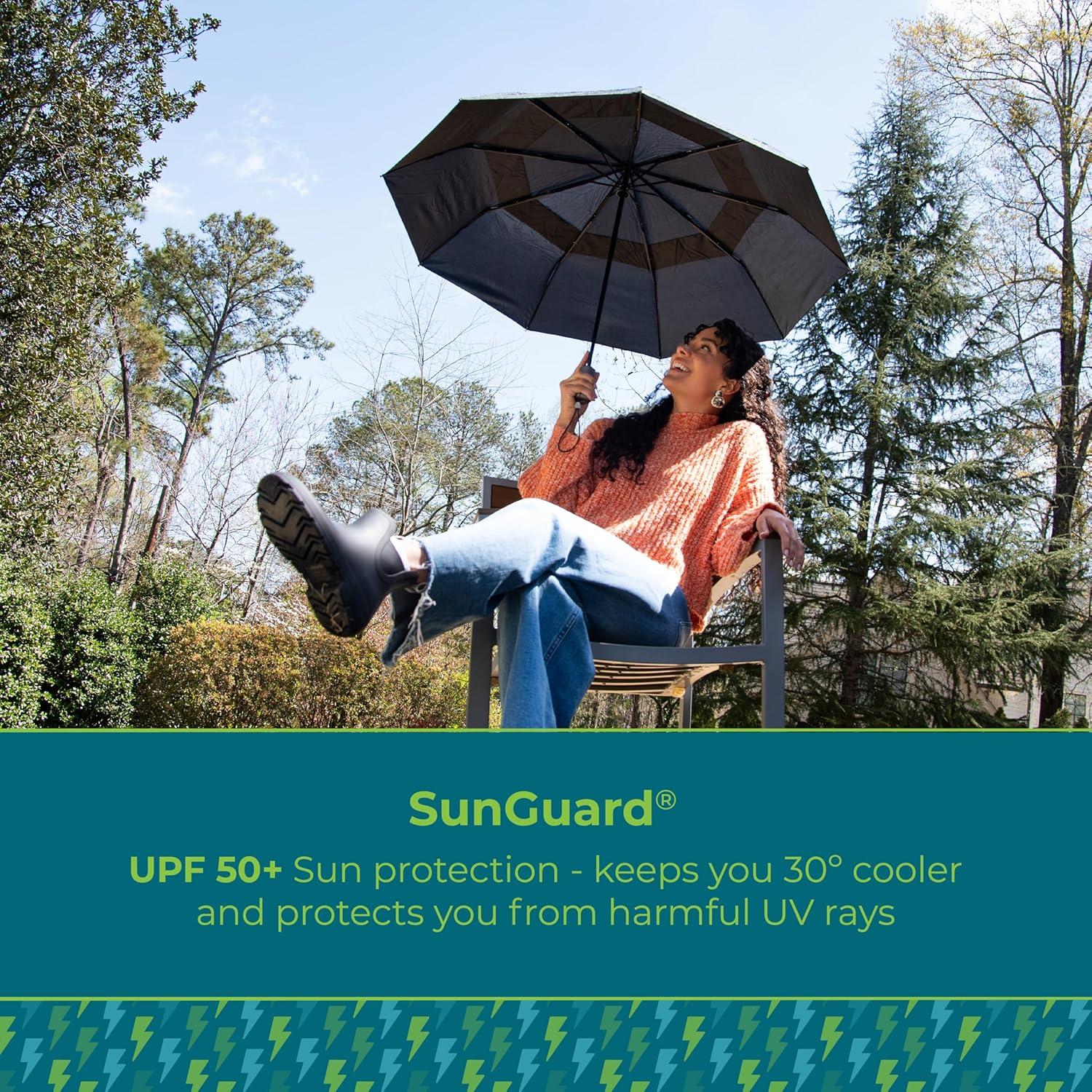 Paraguas Plegable Totes 43 cm Automático UV 50+