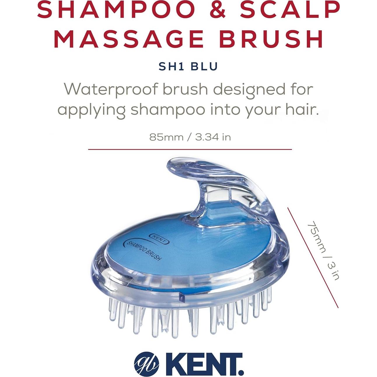 Cepillo Exfoliante Kent SH1 para Cuero Cabelludo 42 Cerdas