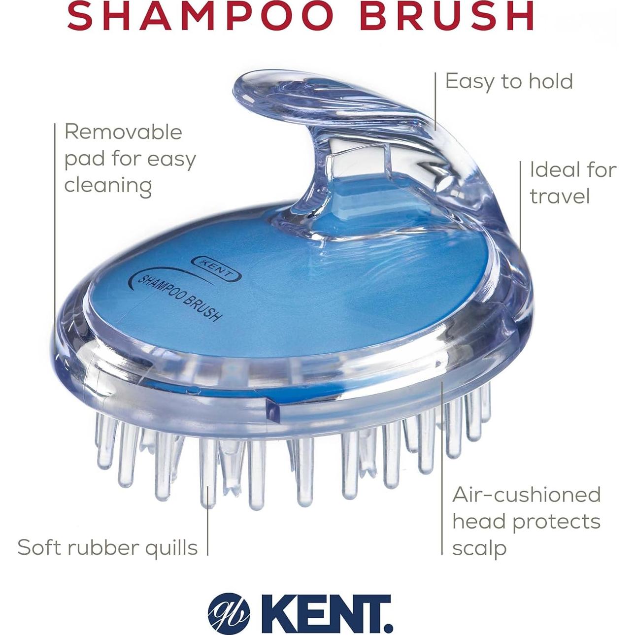 Cepillo Exfoliante Kent SH1 para Cuero Cabelludo 42 Cerdas